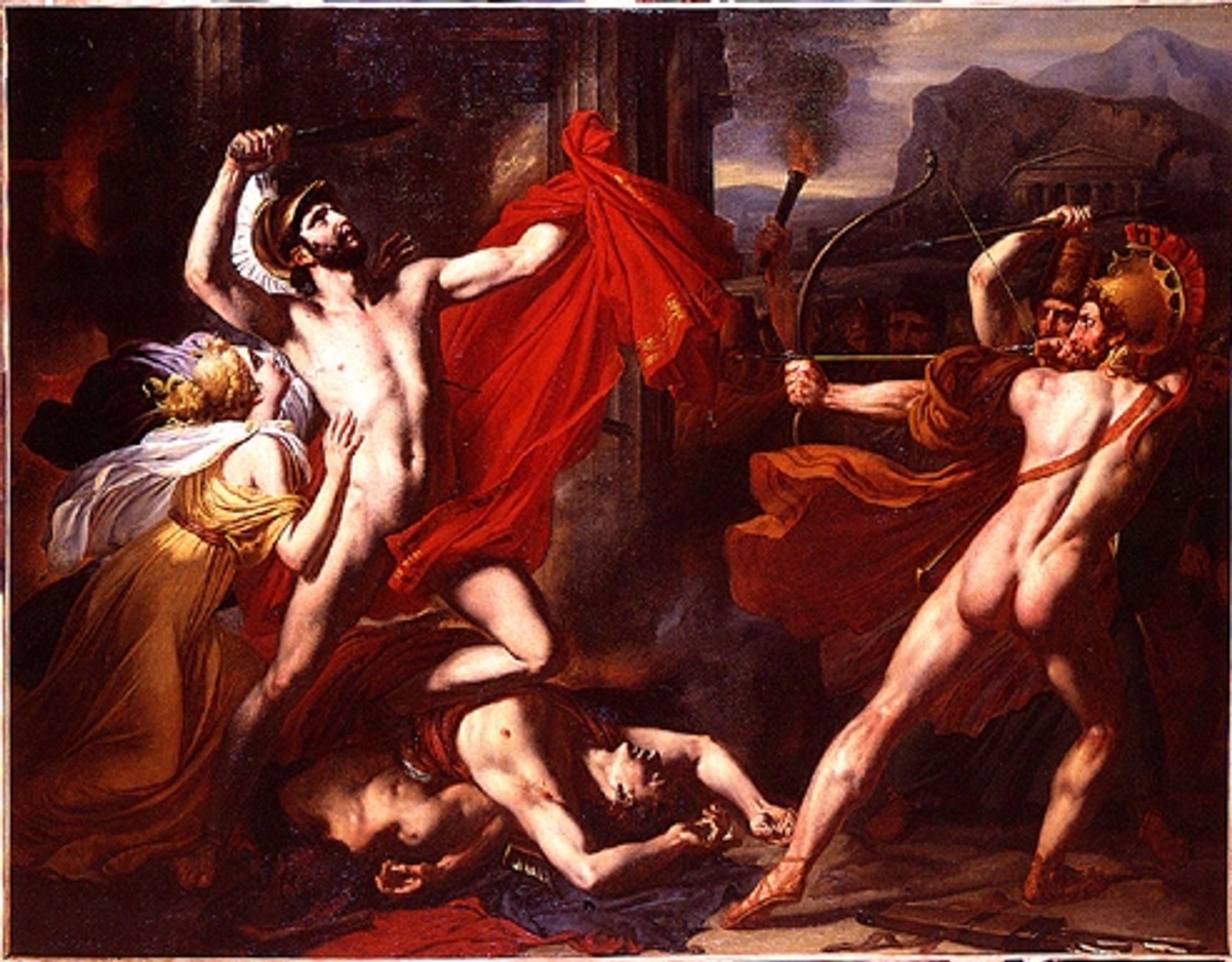 Mort D'Alcibiade by Charles-Philippe Lariviere