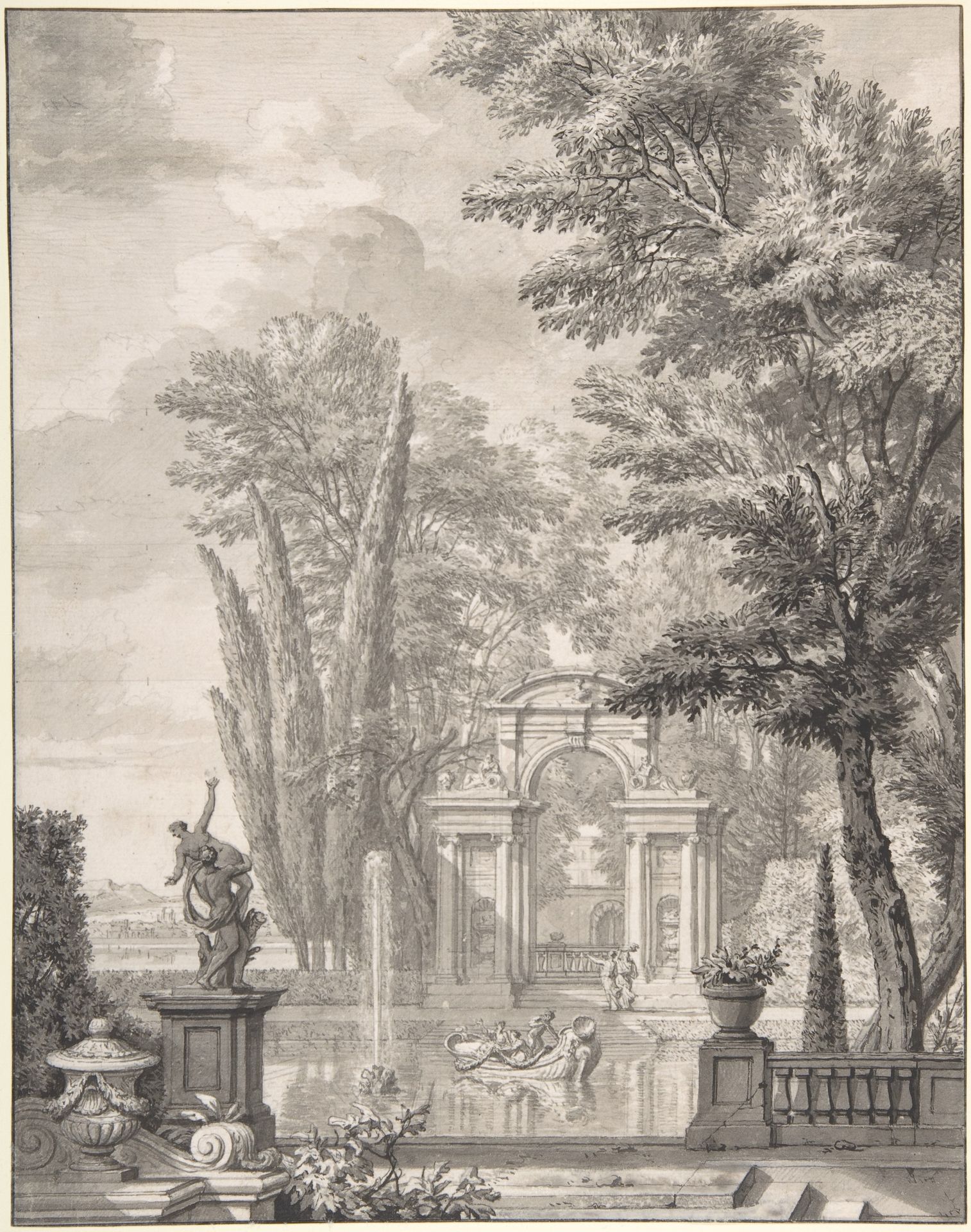 Landscape with Architecture by Isaac de Moucheron