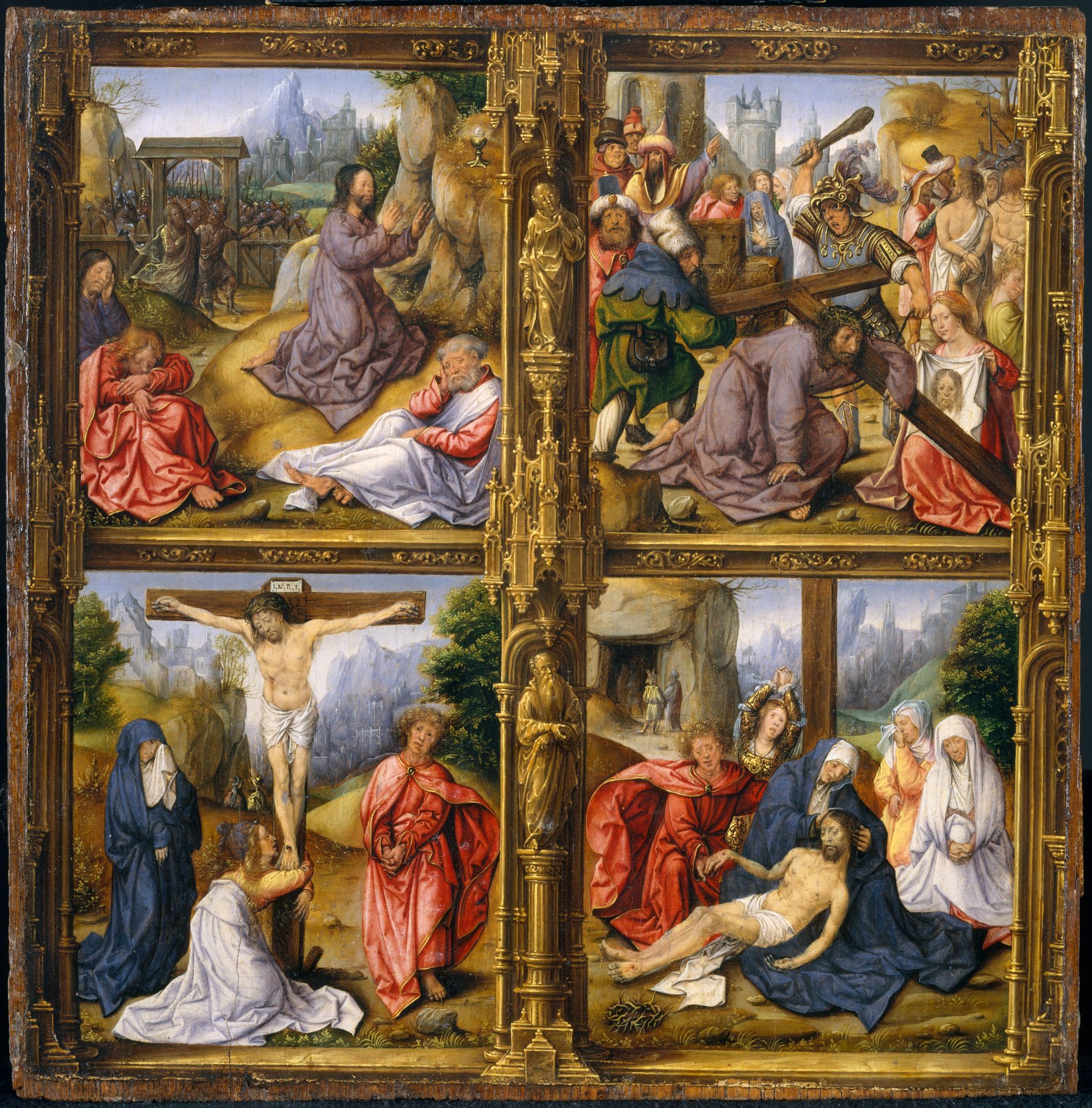 Four Scenes from the Passion by Bernard van Orley