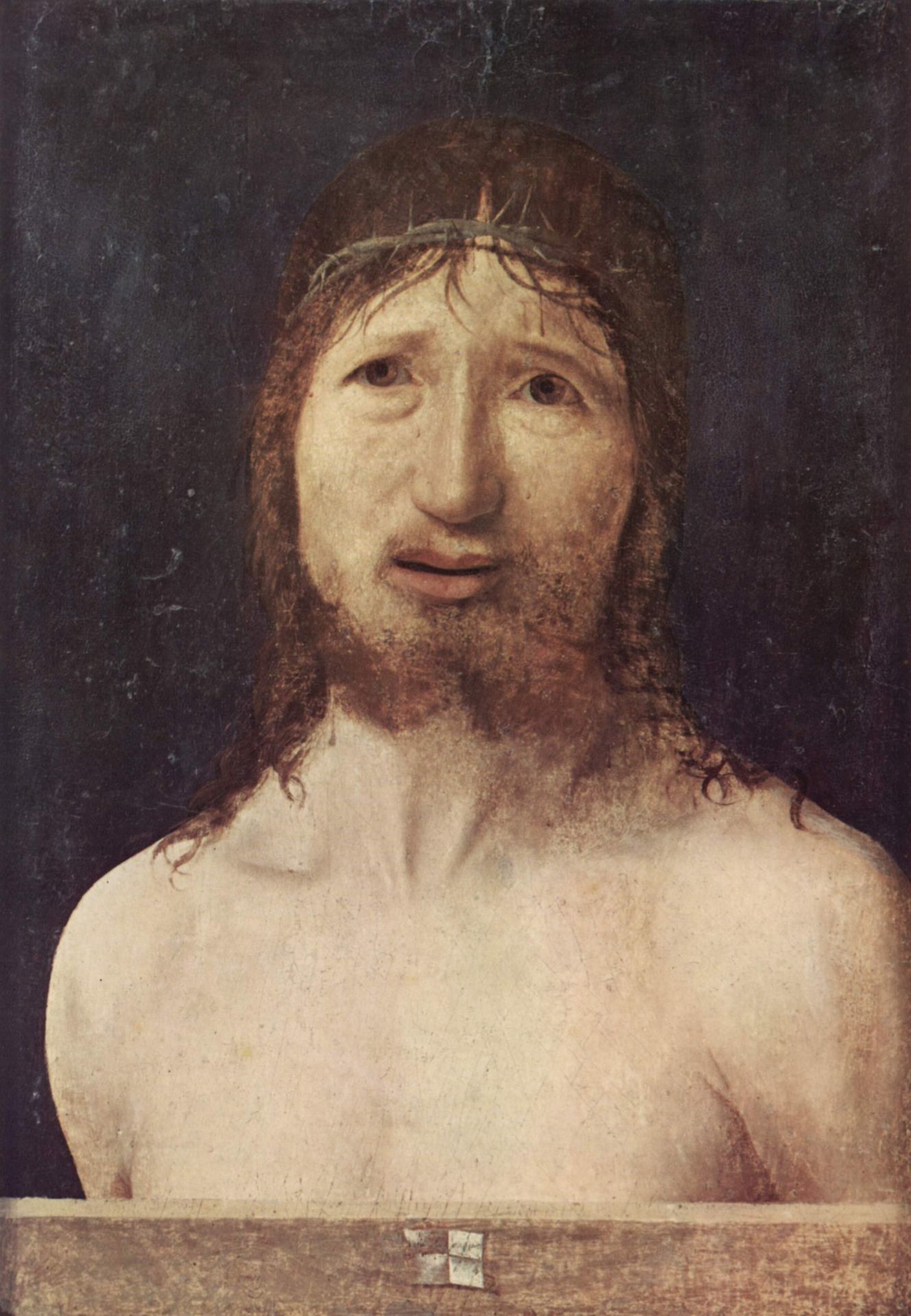 Ecce Homo by Antonello da Messina