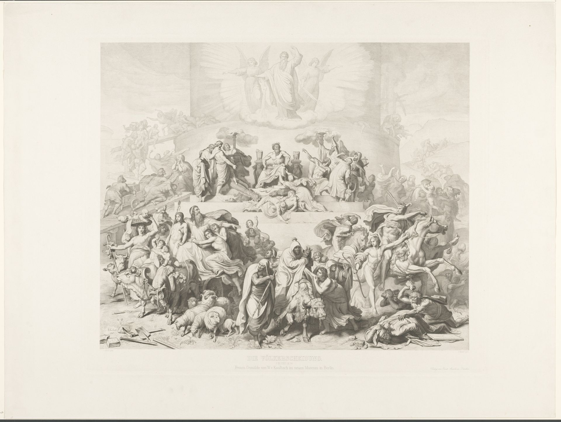 Gevolgen van de Dood van de eerstgeborenen (Ex.11:7-8) by Julius Cäsar Thäter