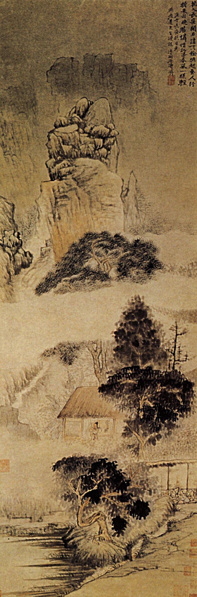 The drunk poet by Shitao