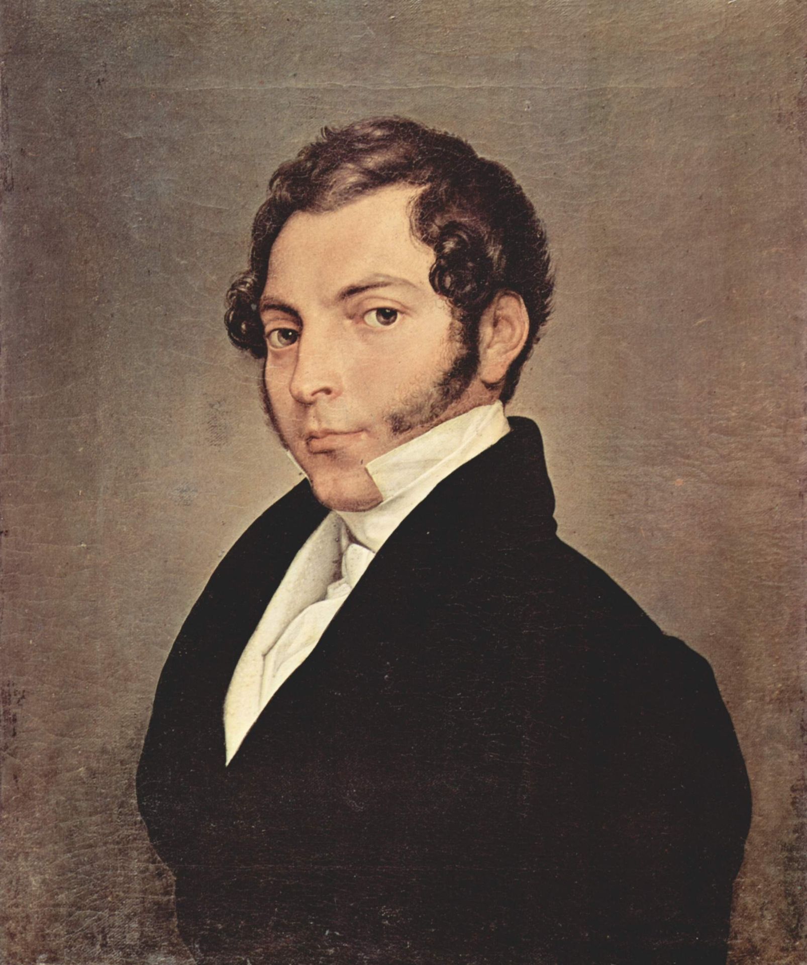 Portrait of count Ninni by Francesco Hayez