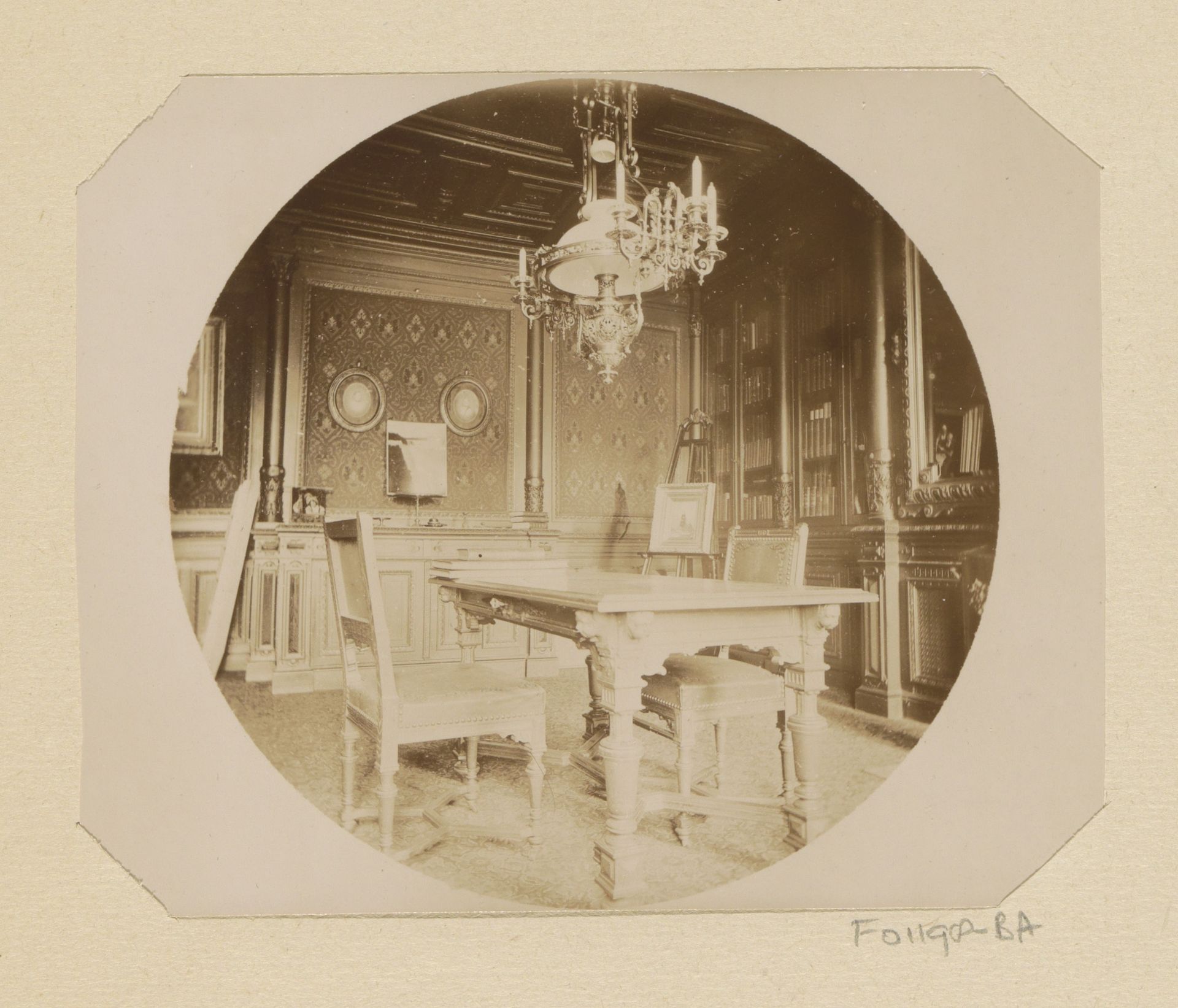 Interieur van het huis aan Herengracht 258, Amsterdam by Johanna Margaretha Piek