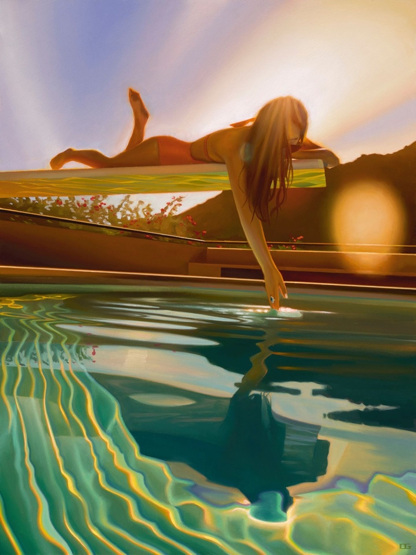 Rainbows in the Water by Carrie Graber