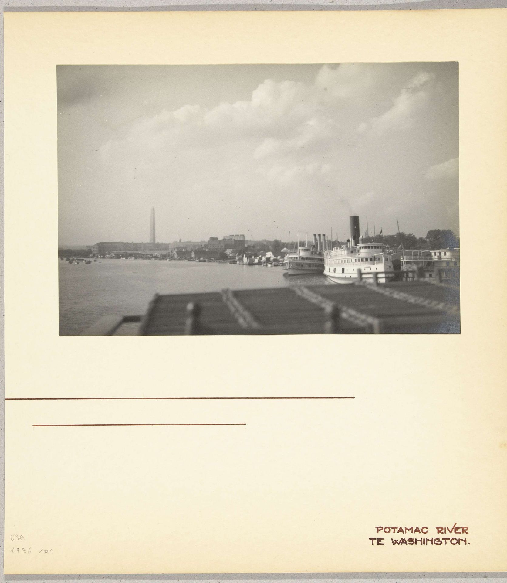 Potomac River, Washington DC, Verenigde Staten by Wouter Cool