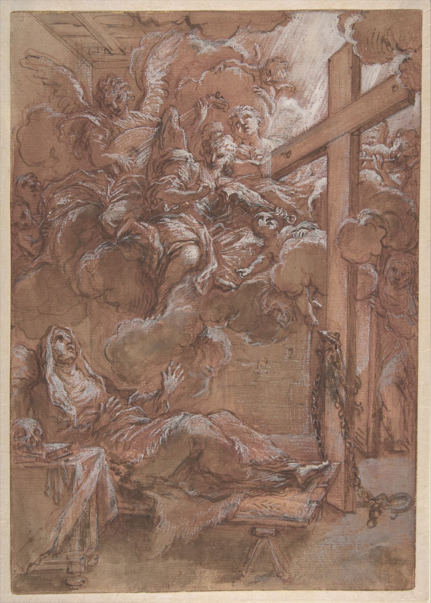 The Ecstacy of the Blessed Giacinta Marescotti by Giuseppe Passeri (Passari)