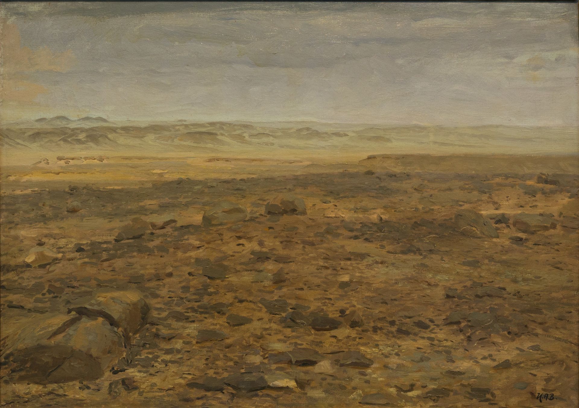 Landscape from the Arab Desert by Hans Andersen Brendekilde