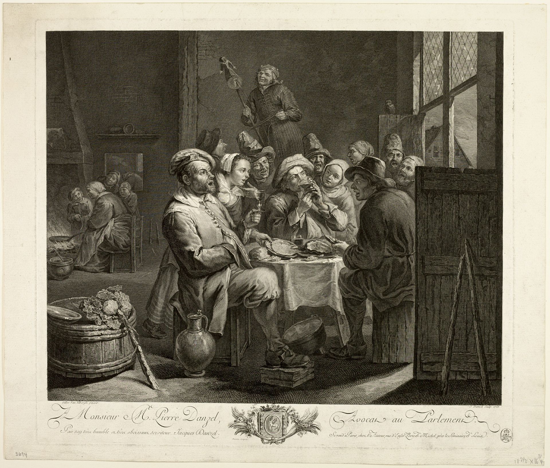 The King Drinks by Jacques Claude Danzel