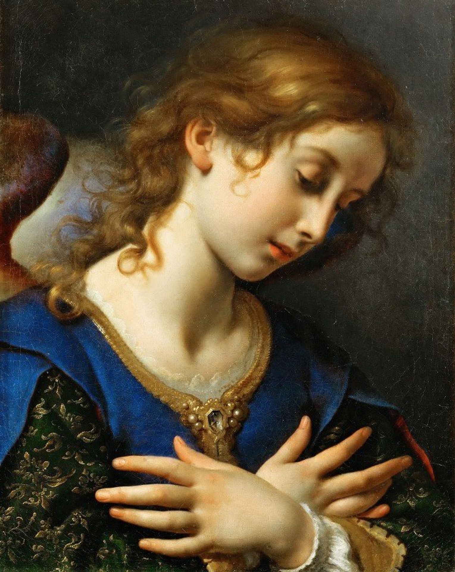 The Angel Of The Annunciation by Carlo Dolci