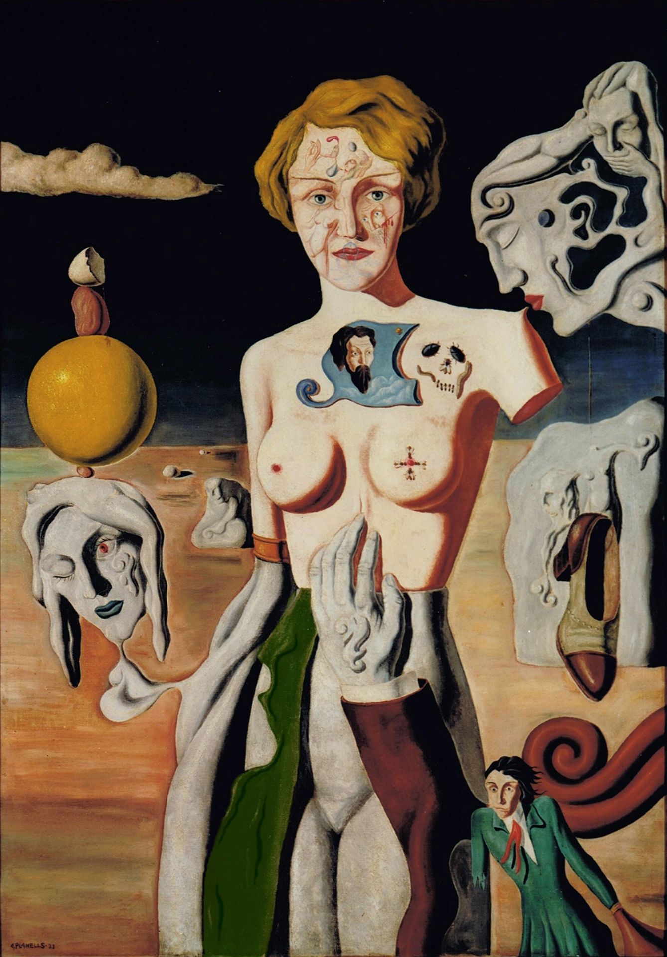 La señora impúdica by Angel Planells
