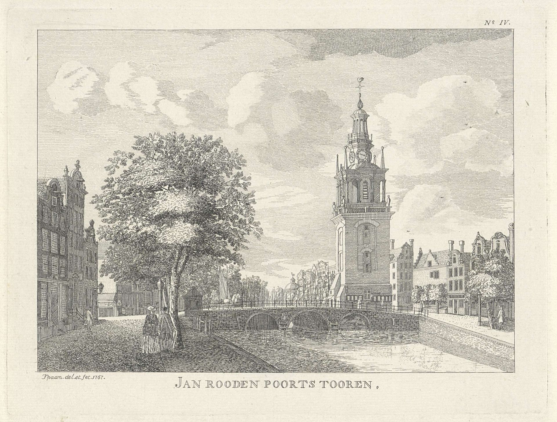 Jan Roodenpoortstoren te Amsterdam by Jan Spaan
