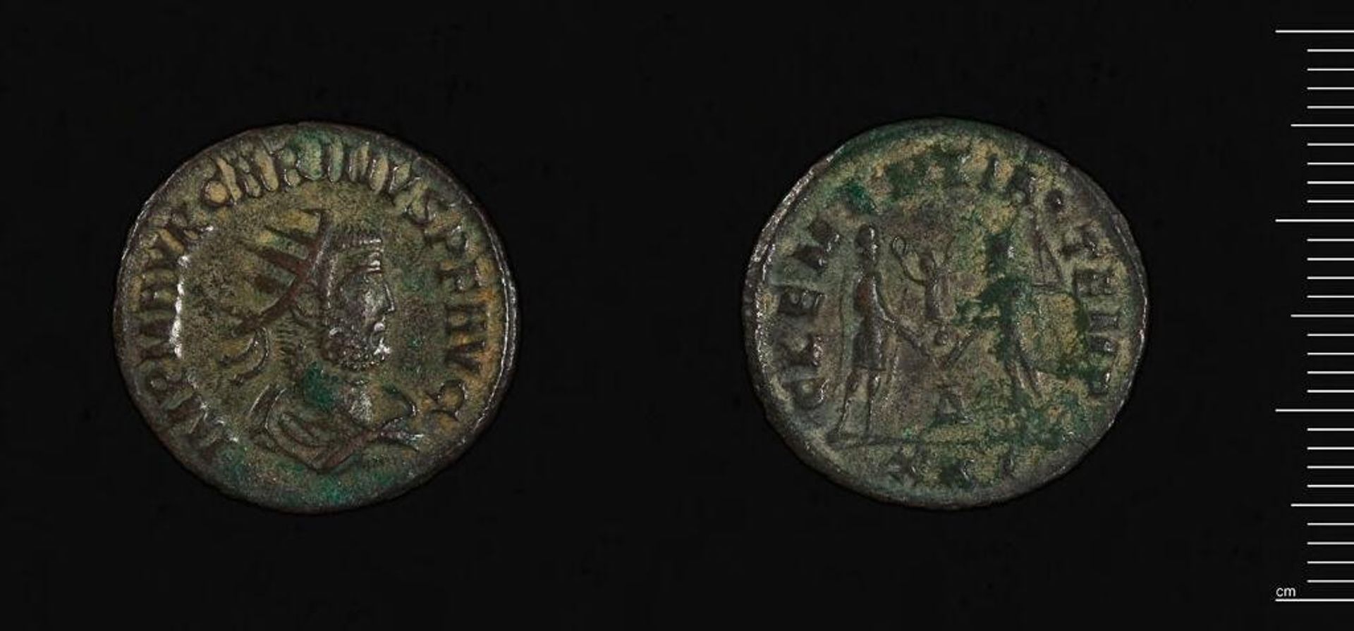Antoninianus of Carinus by Carinus