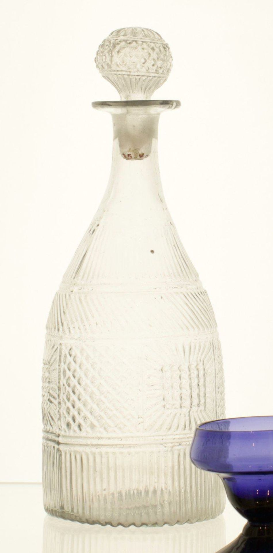 Decanter with stopper by Anonymous