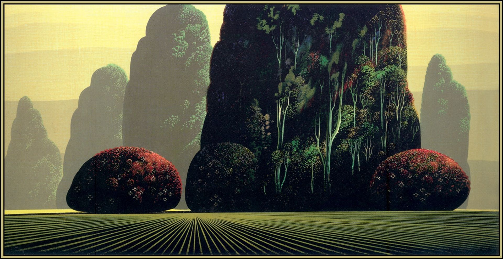Autumn Eucalyptus by Eyvind Earle