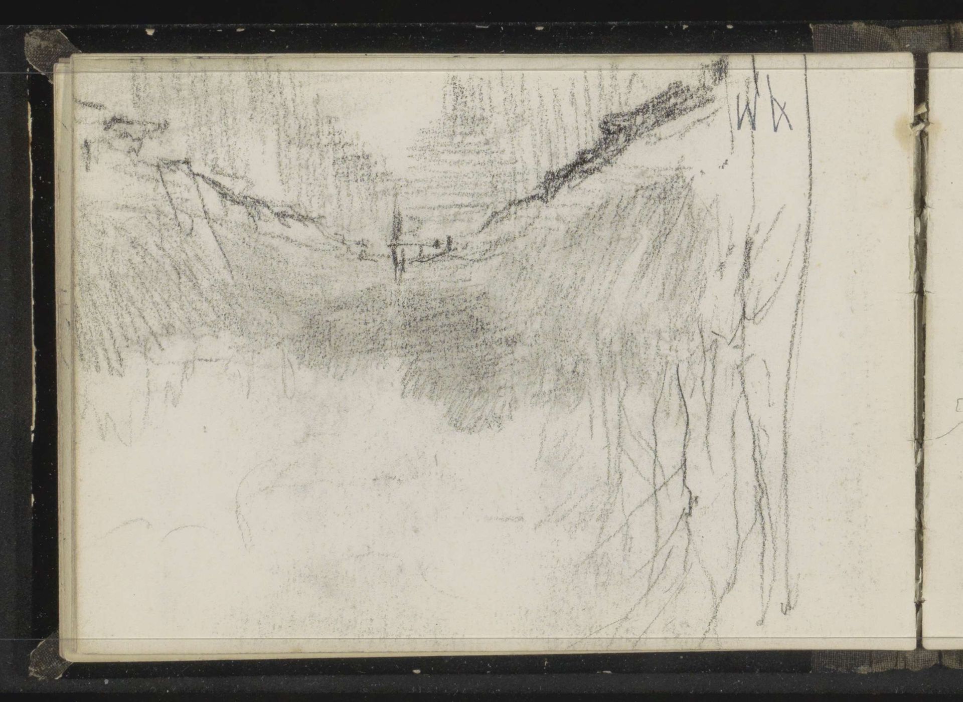 Landschap met een waterweg by Anton Mauve
