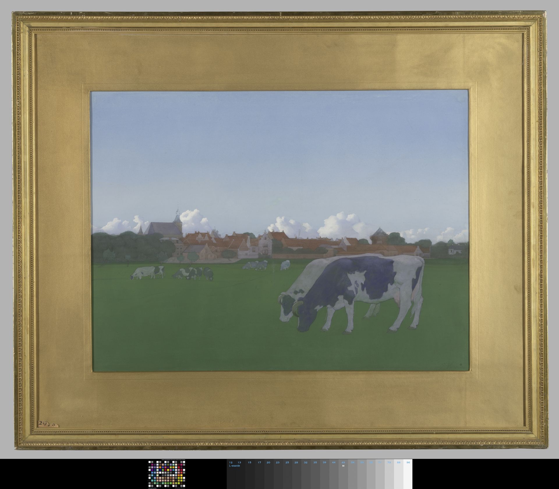 Gezicht op Hattem by Jan (1857-1941) Voerman