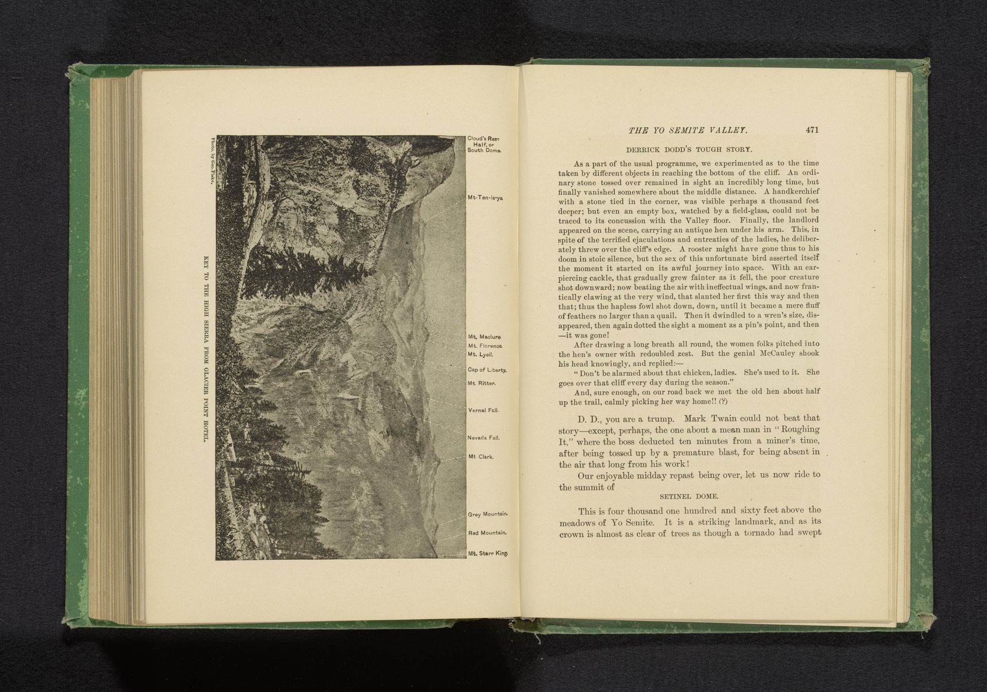 Gezicht op Sierra Nevada, Californië by George Fiske