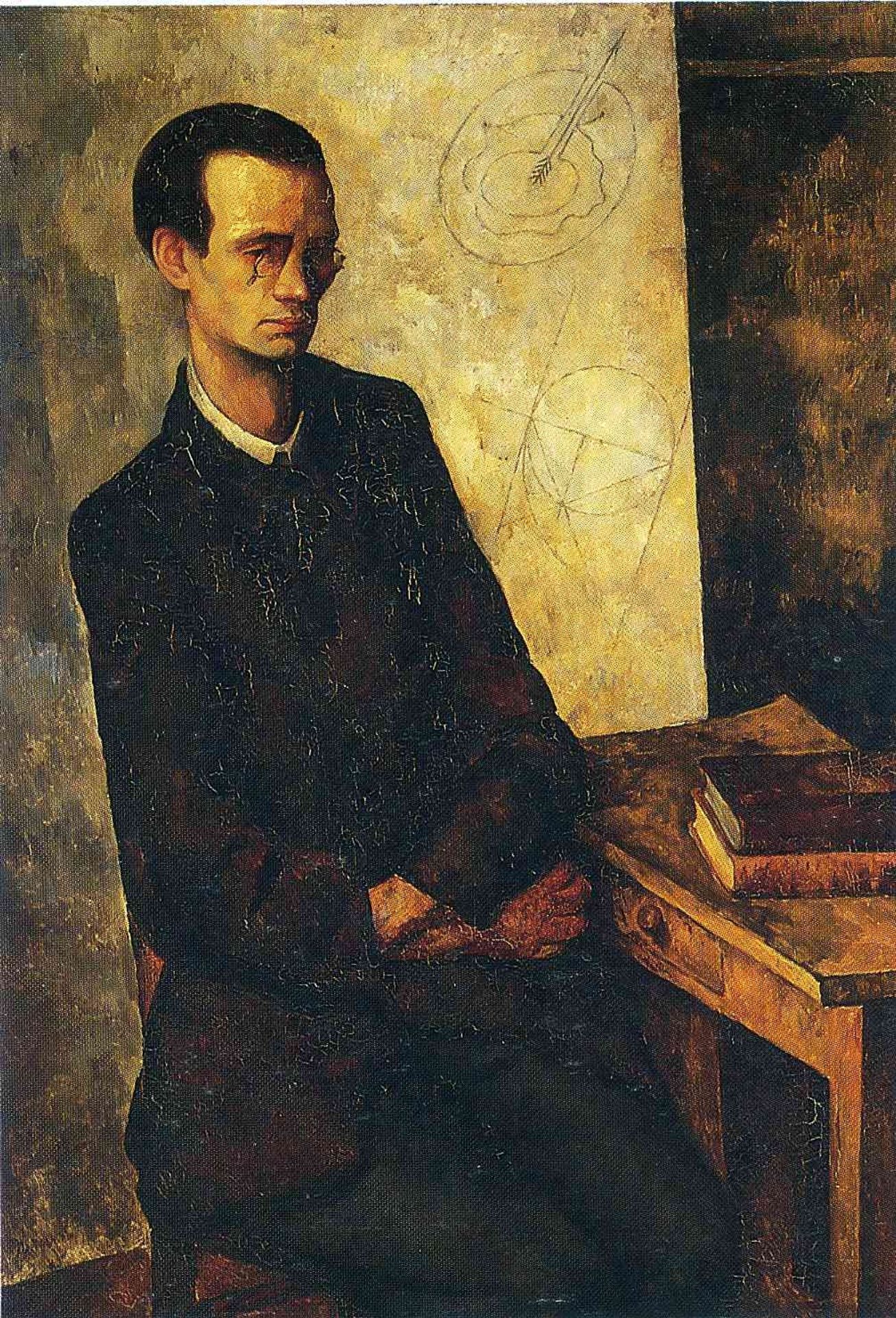 The Mathematician by Diego Rivera
