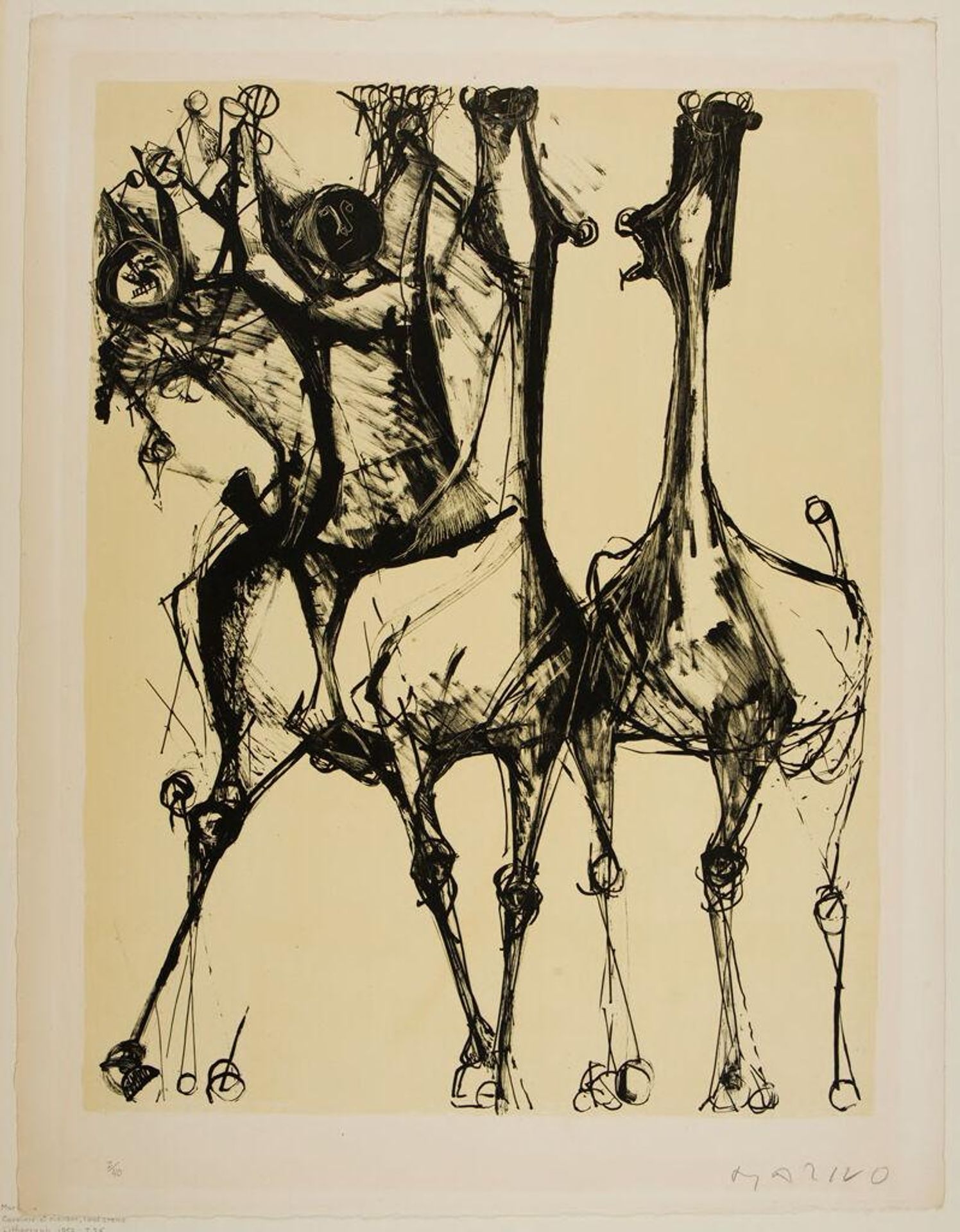 Gentlemen and Horses by Marino Marini