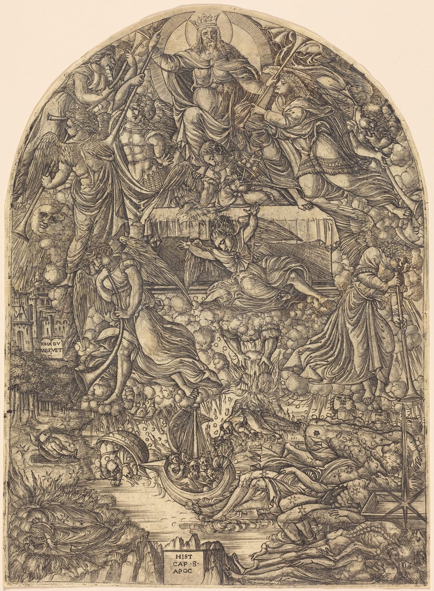 The Opening of the Seventh Seal by Jean Duvet