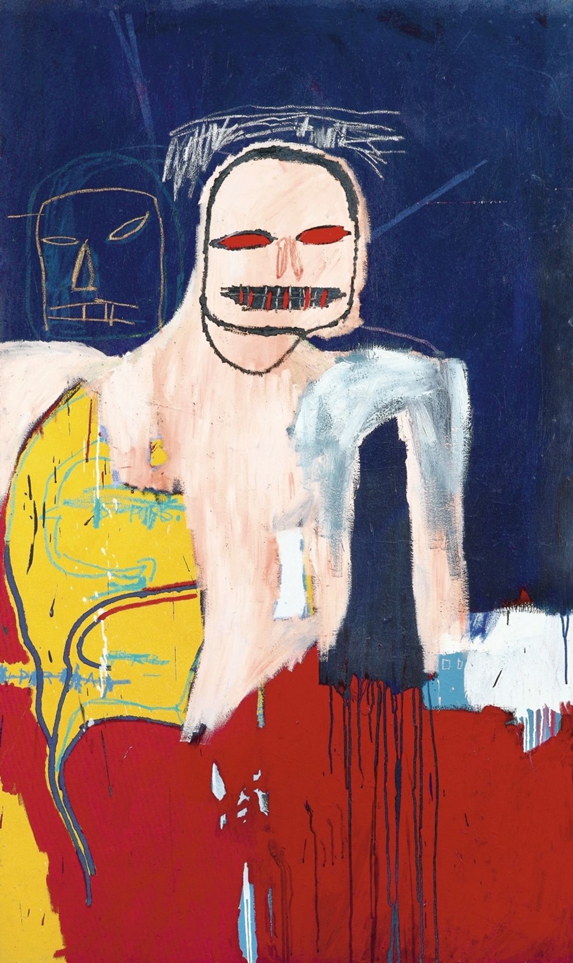 Head and Scapula by Jean-Michel Basquiat