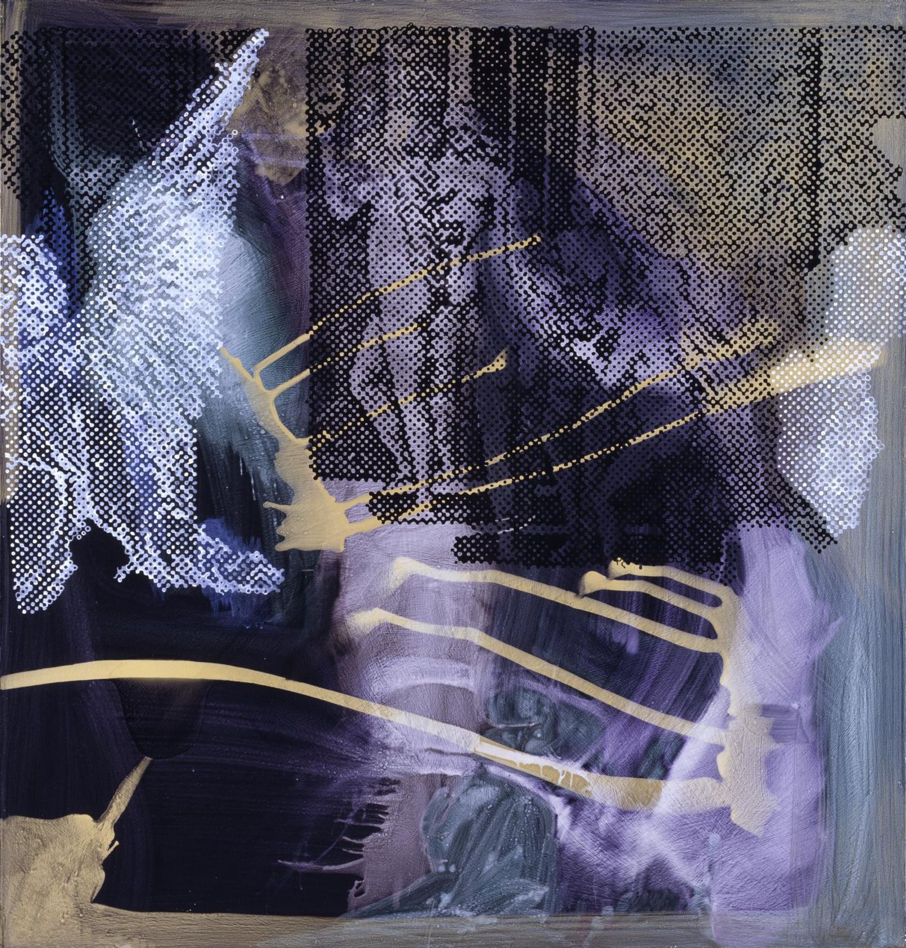 Untitled (Square 2) by Sigmar Polke