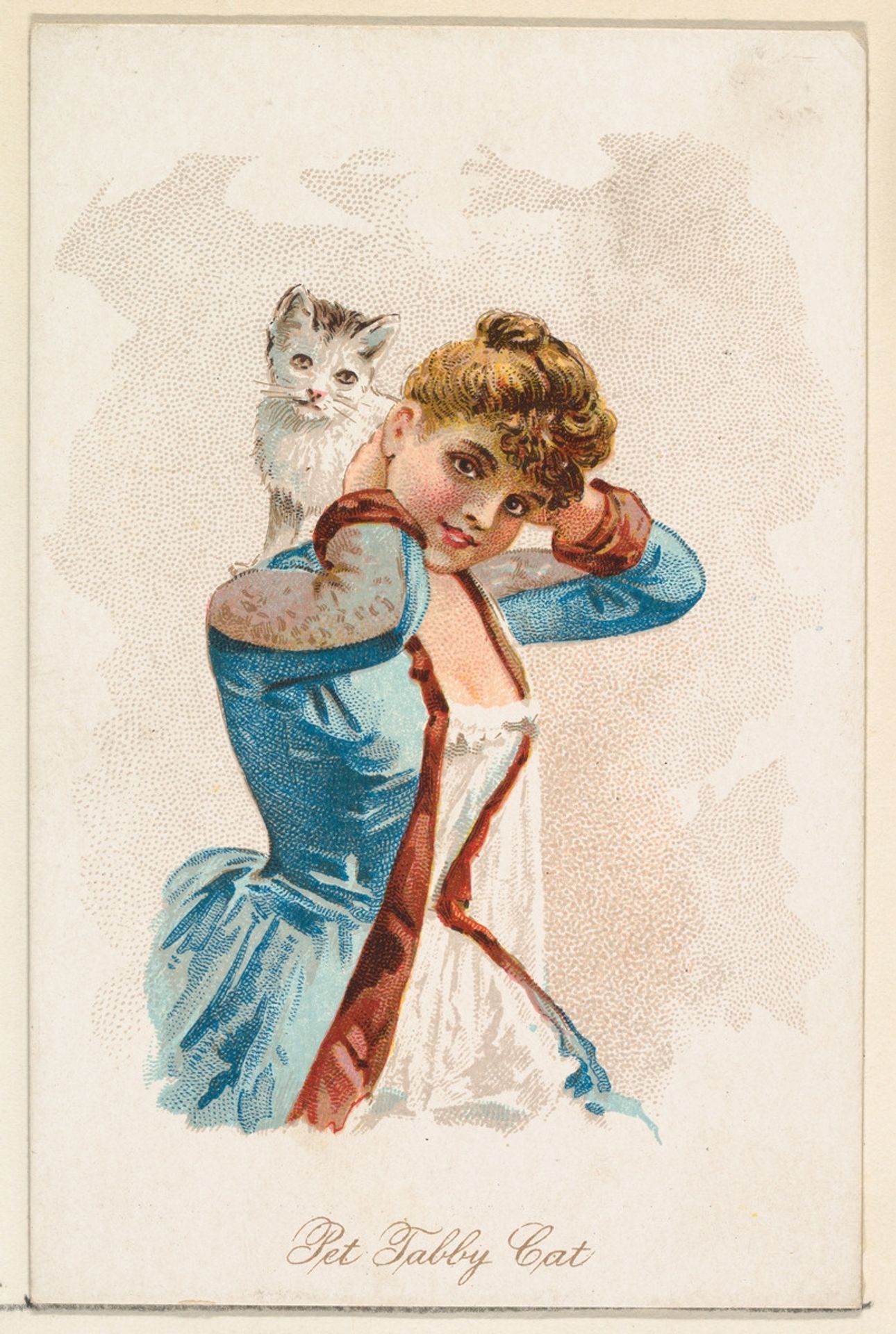 Pet Tabby Cat, from the Household Pets series (N194) issued by Wm. S. Kimball & Co. by William S. Kimball & Company
