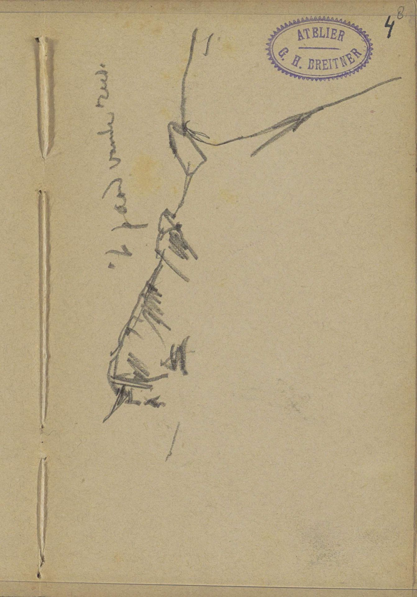 Paard by George Hendrik Breitner