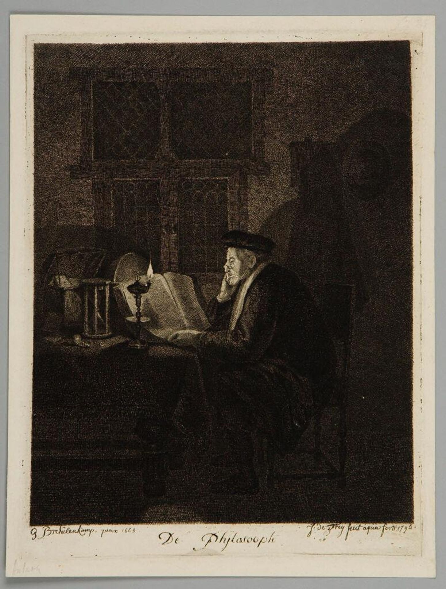De philosophe by Jan Pieter de Frey