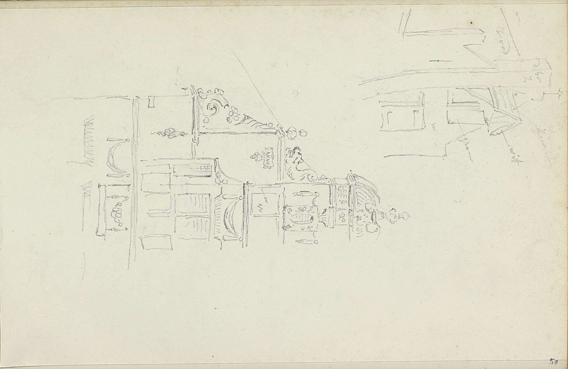 Architectuurstudies by Adrianus Eversen