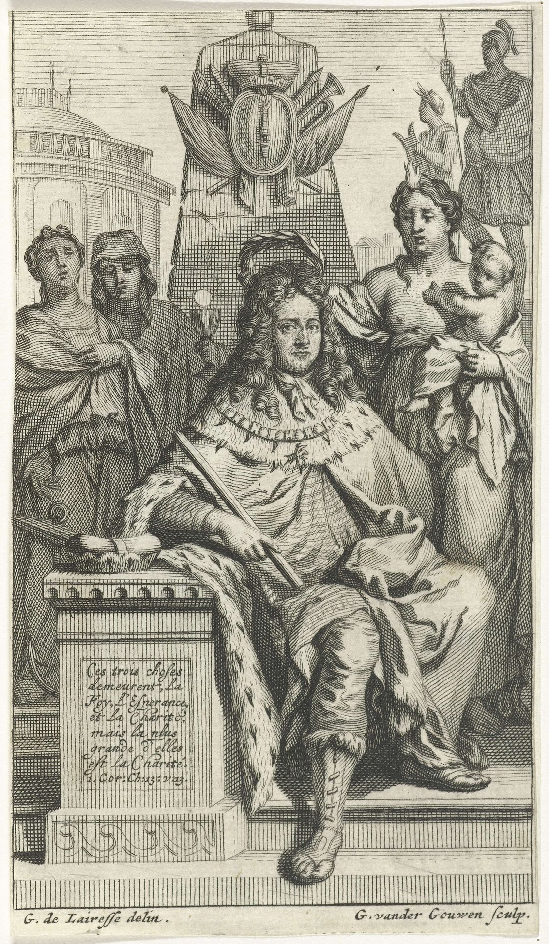 Portret van Frederik I van Pruisen by Gilliam van der Gouwen