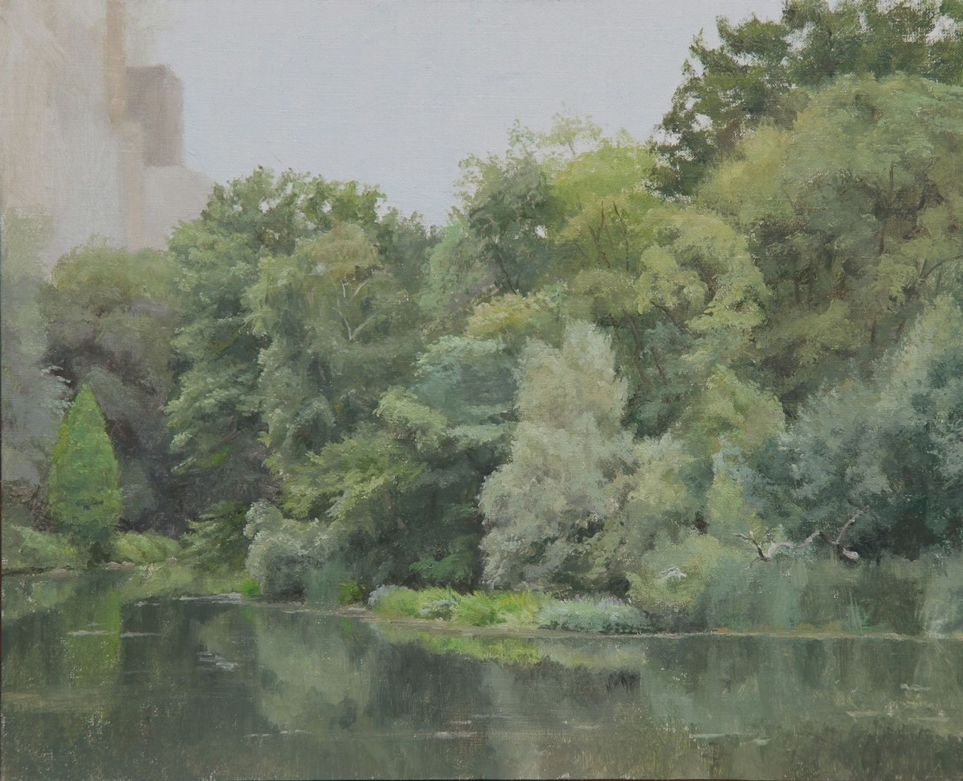 The pond central park by Joshua LaRock