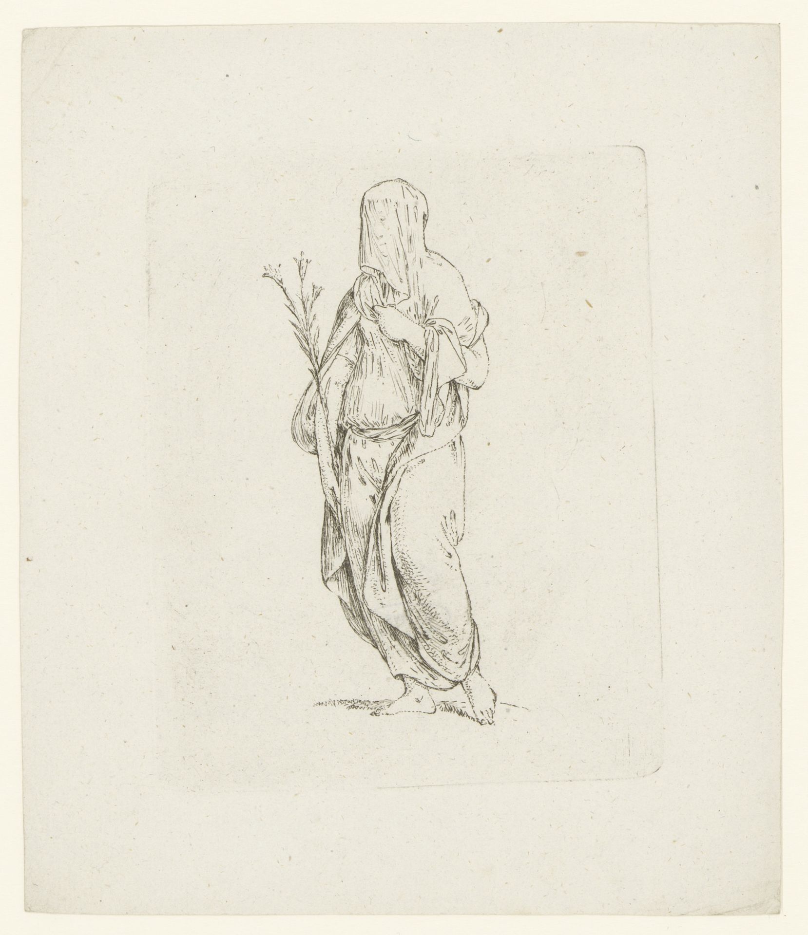 Allegorie van de kuisheid by Christian Bernhard Rode