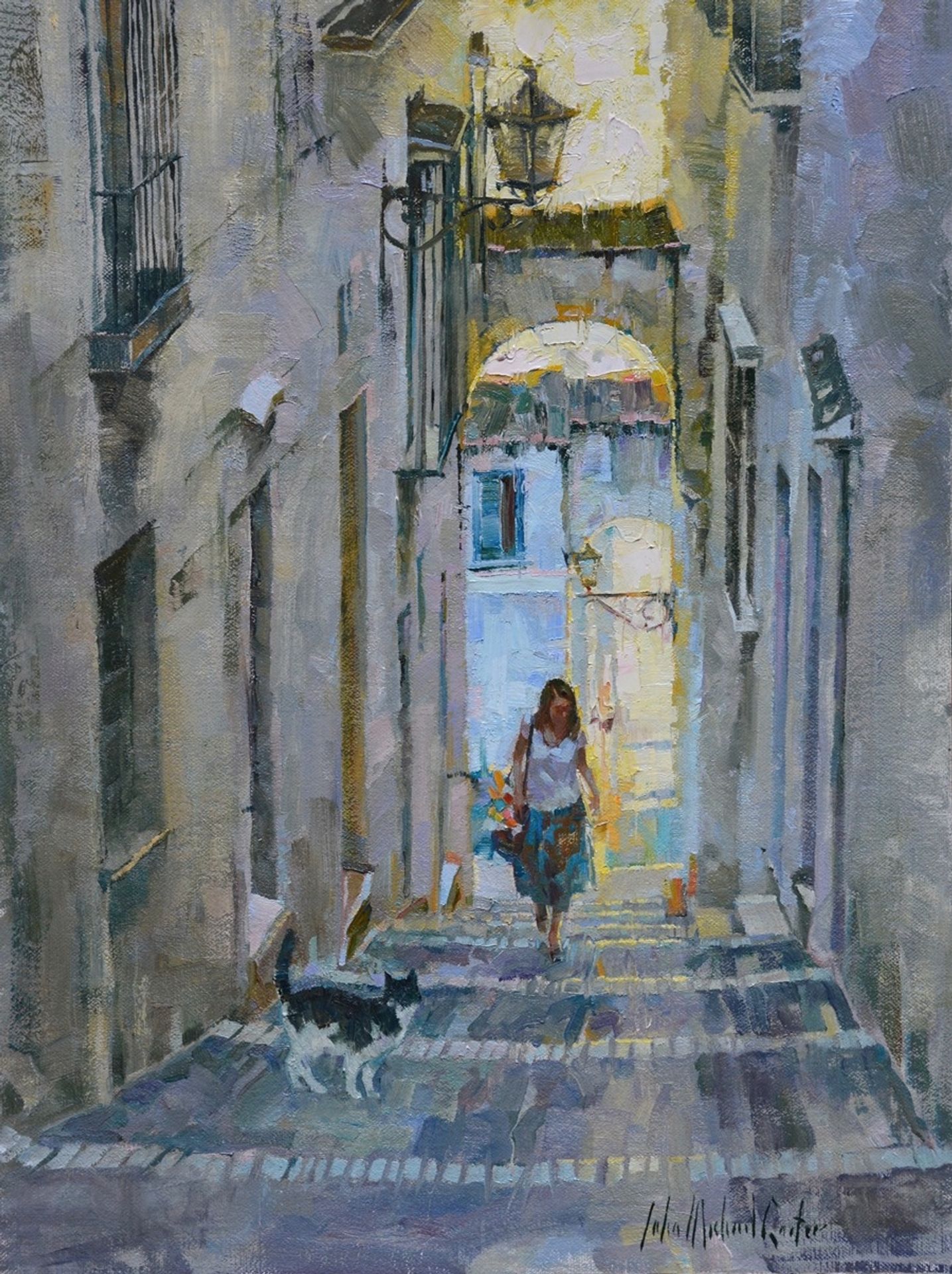 Street Scene by John Michael Carter