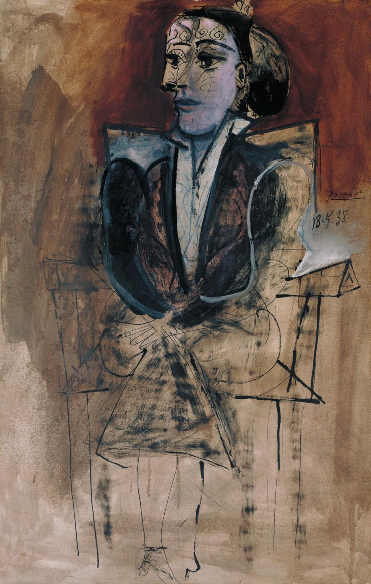 Dora Maar Seated by Pablo Picasso