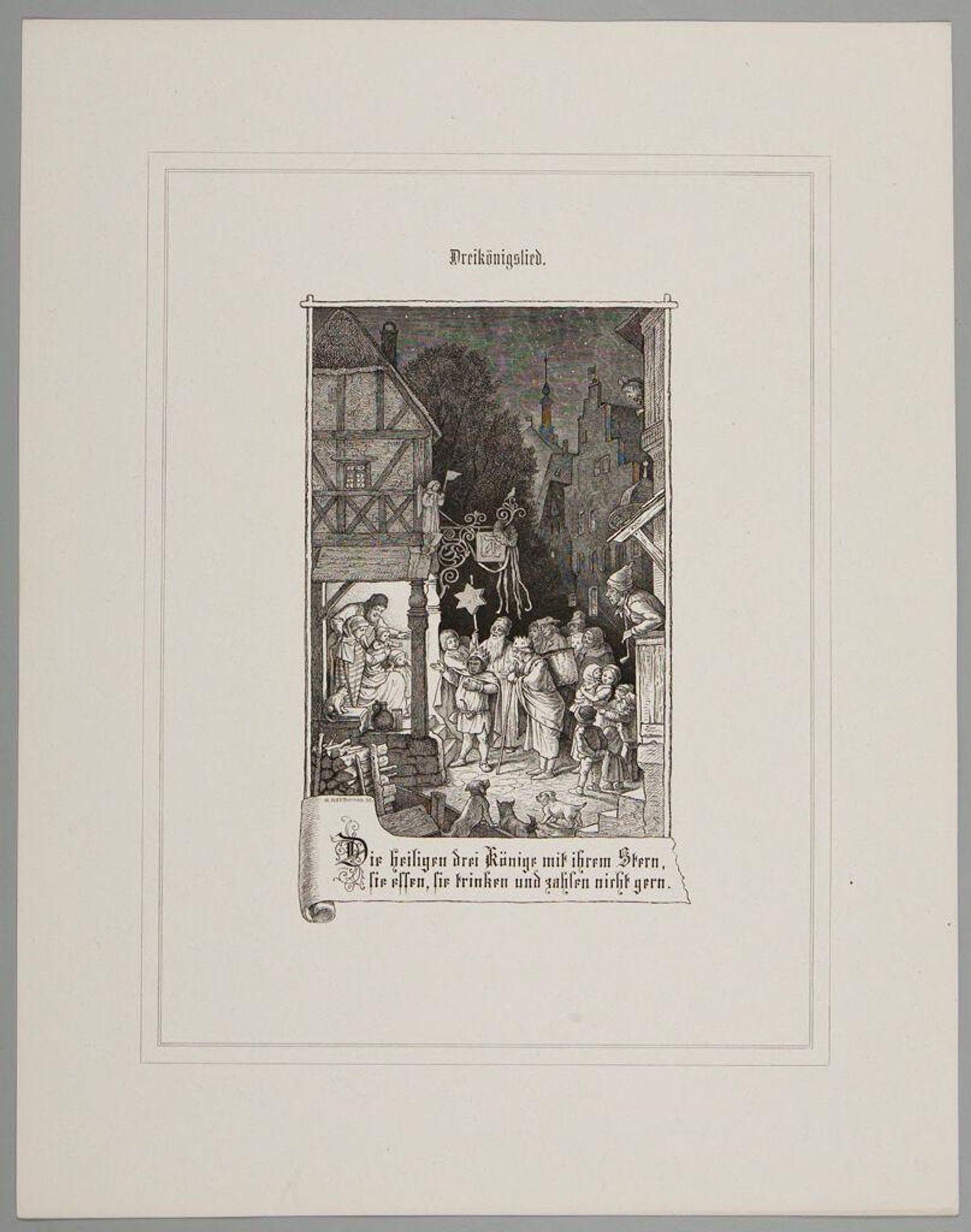 Eve of the Epiphany (DreikÃ¶nigslied) by W. Werthmann