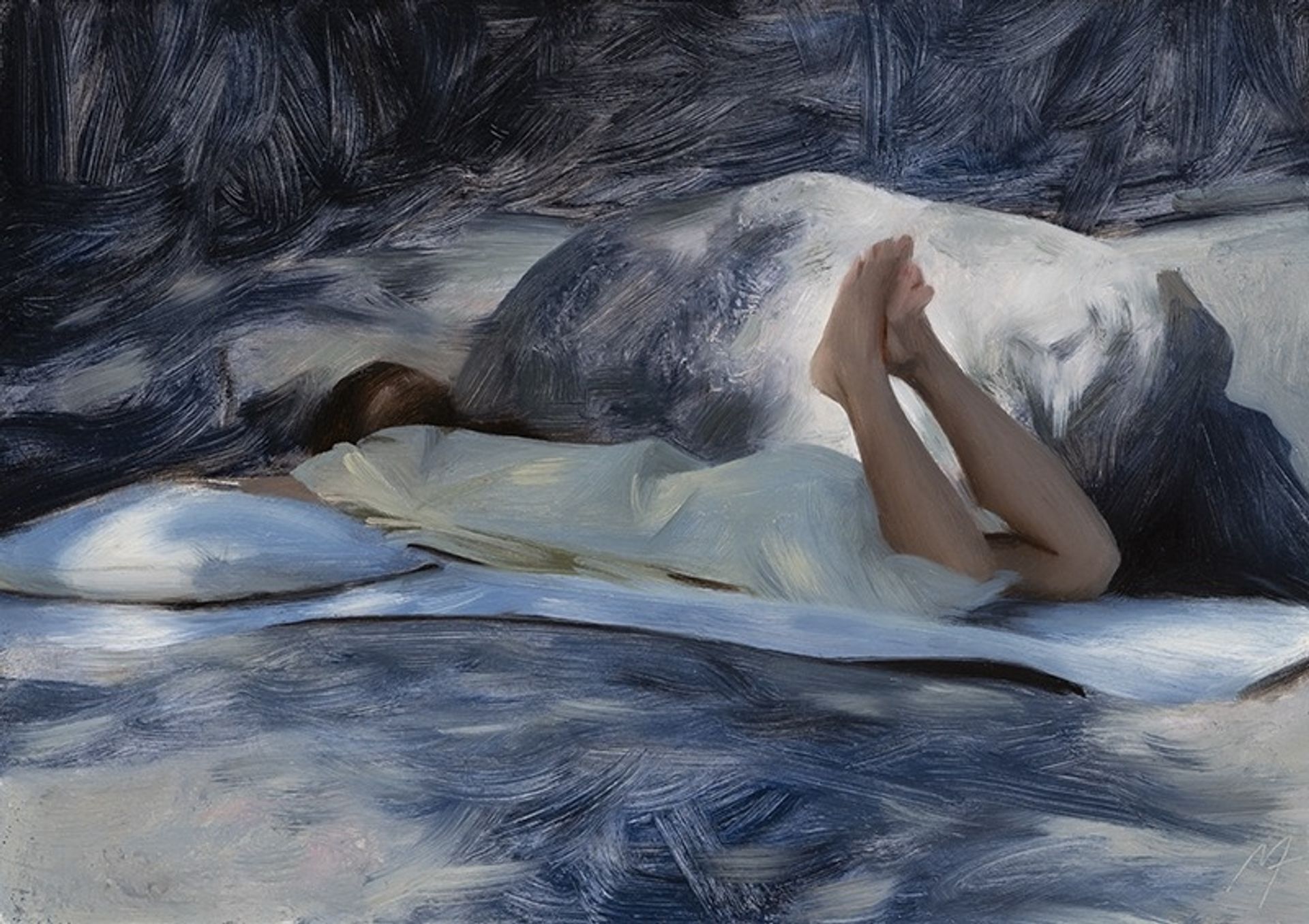By the rock by Nick Alm