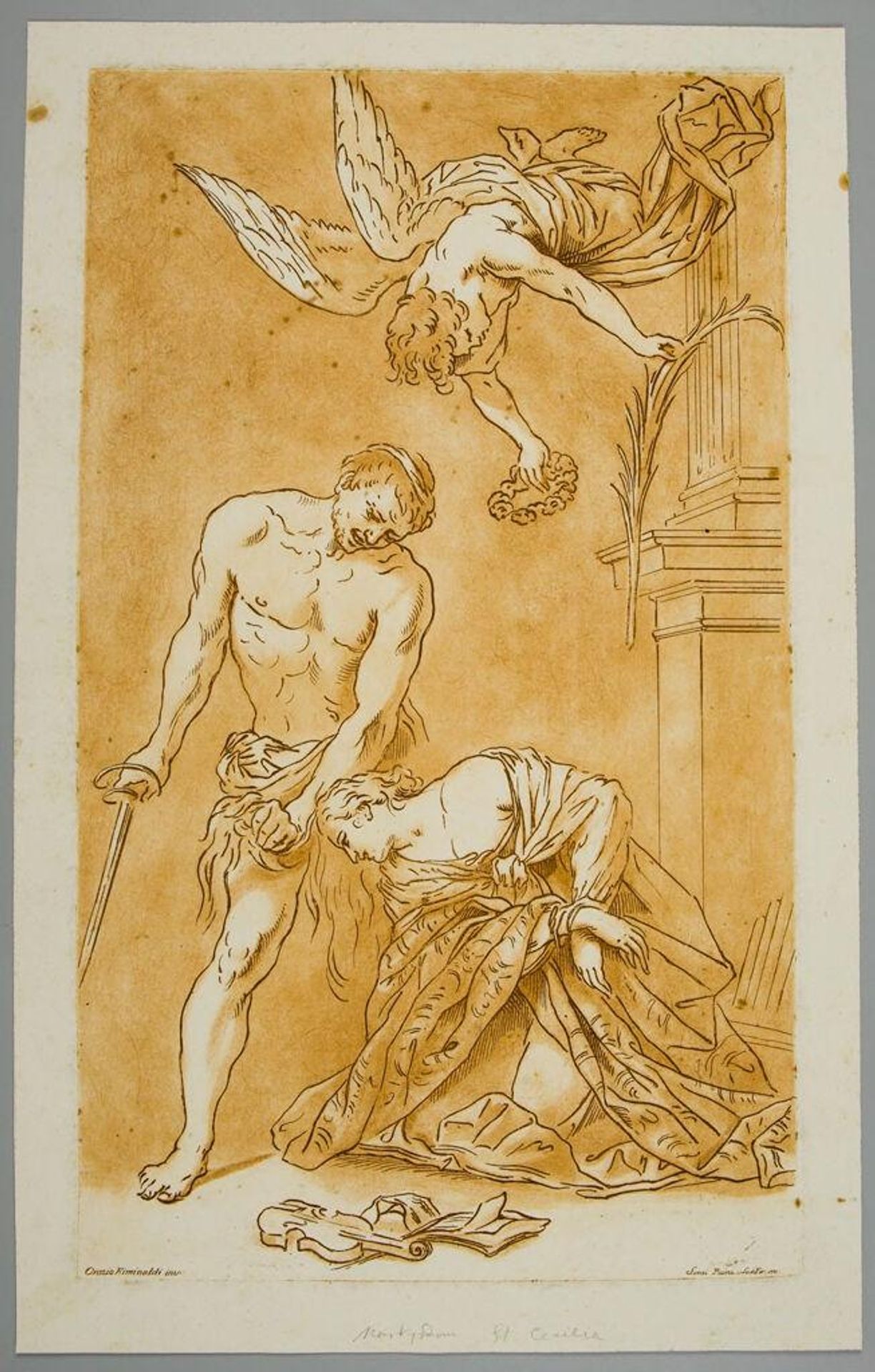 Martyrdom of Saint Cecilia by Santi Pacini