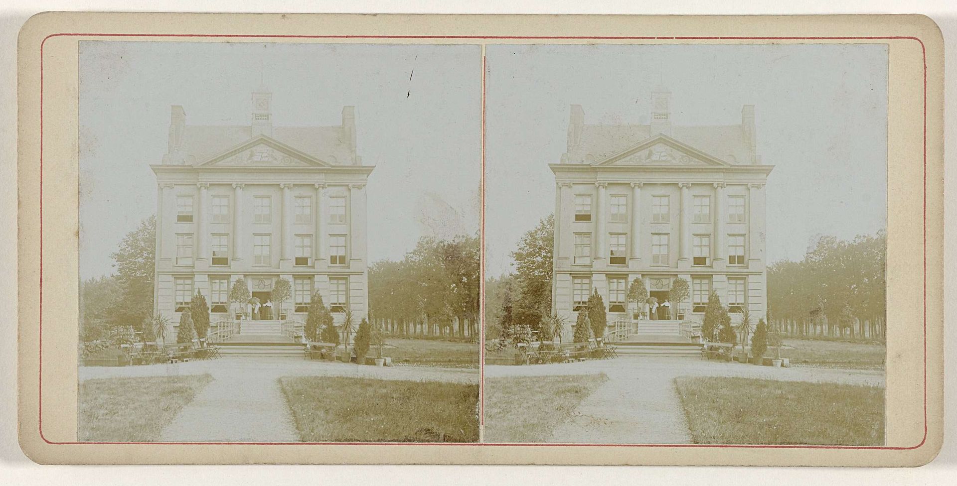 Vooraanzicht van Huis Ter Horst by Geldolph Adriaan Kessler