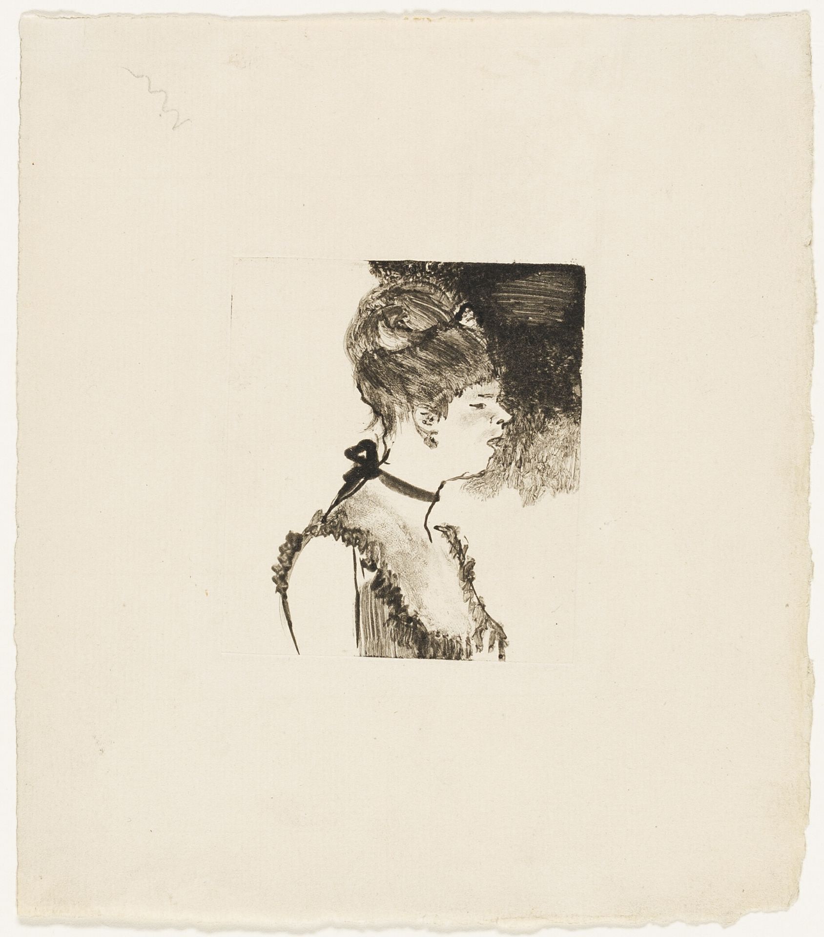 Café-Concert Singer by Edgar Degas