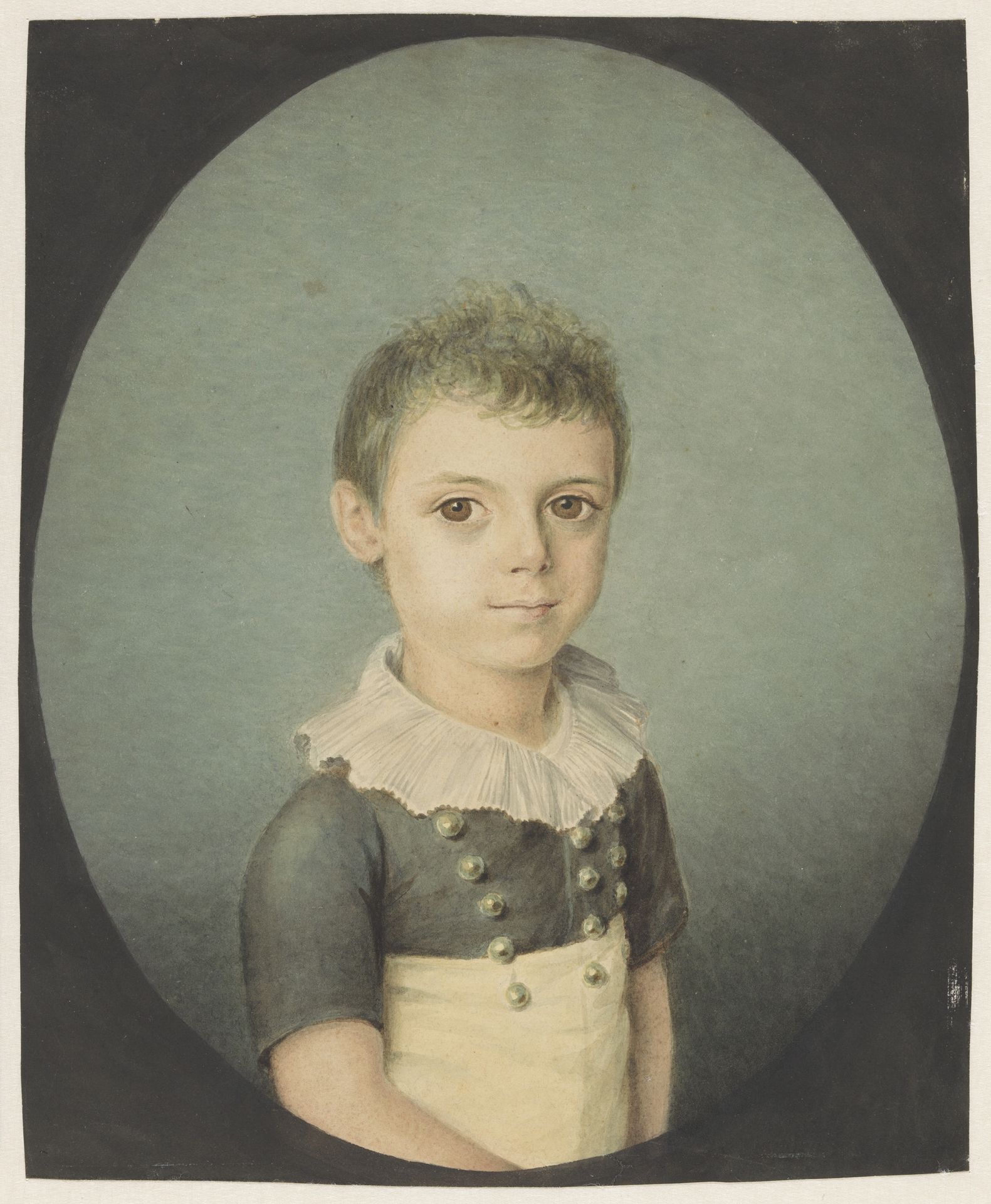 Portret van Anthony Adriaan van Oldenbarneveld genaamd WitteTullingh als kind by Anonymous
