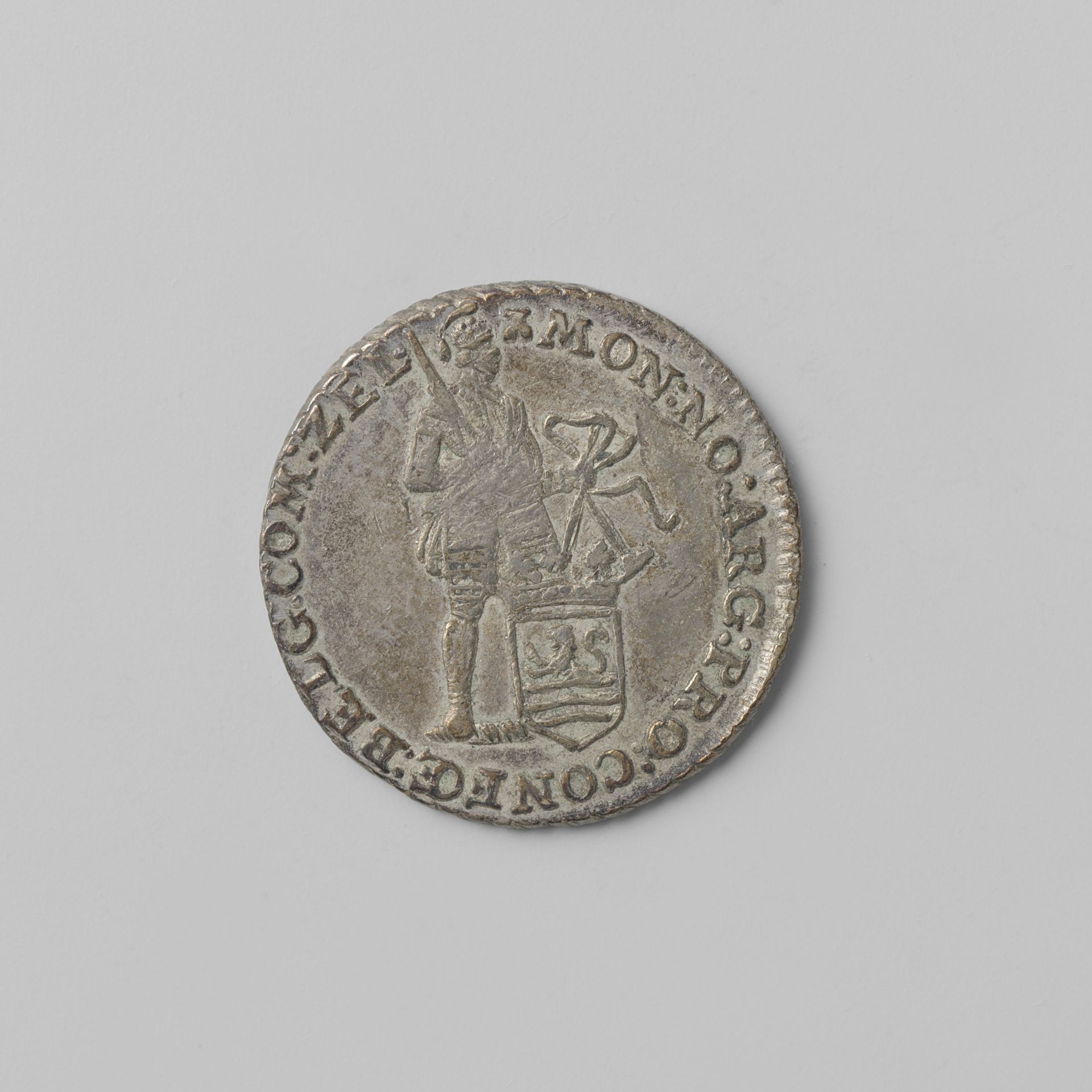 Zeeuwse kwart zilveren dukaat, 1791 by Provincie Zeeland