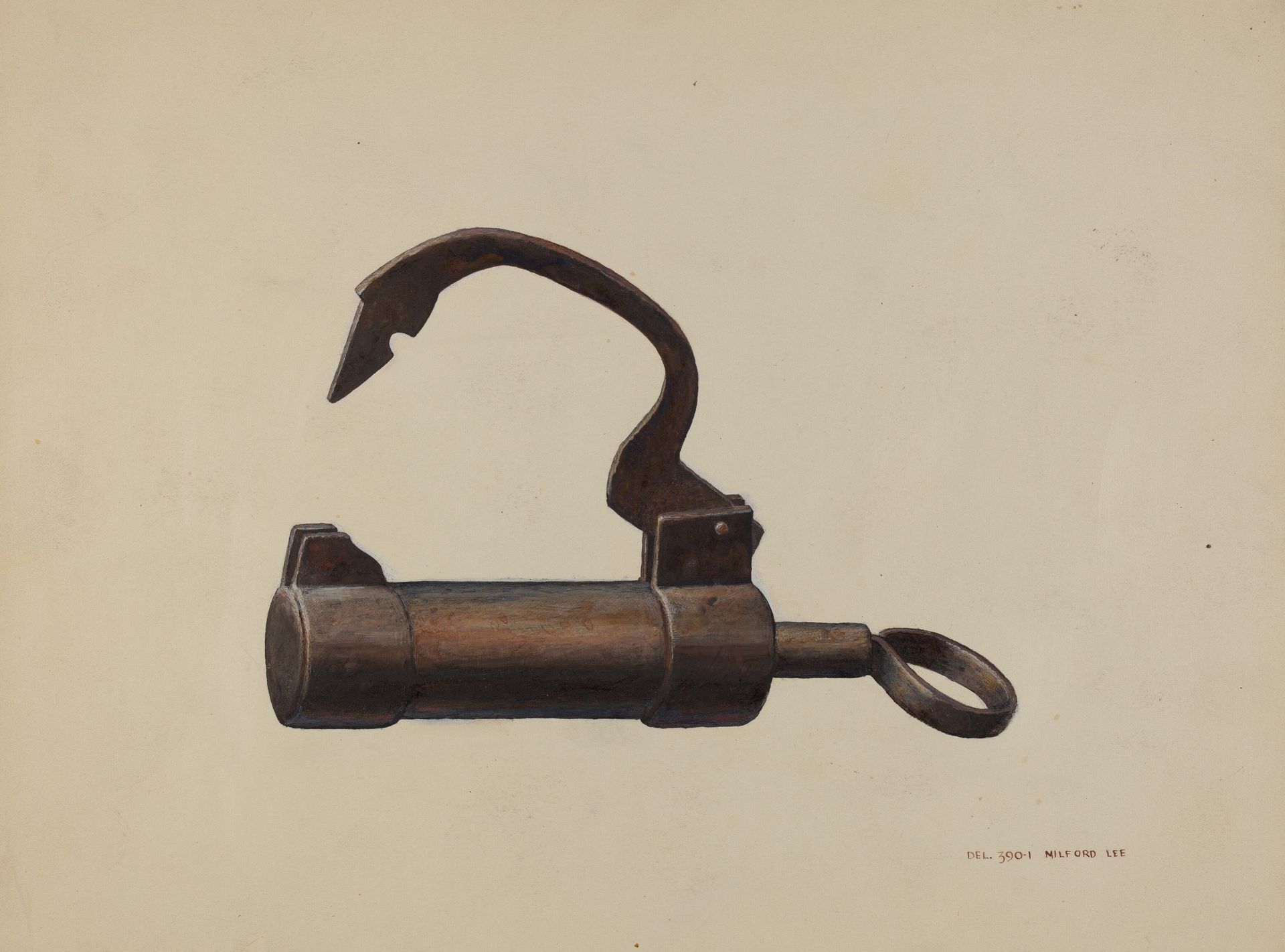 Barrel Lock by C. Milford Lee