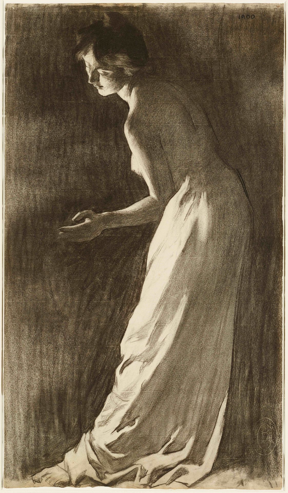 Study for poster -Exposition Universelle-Palais de l’Optique La Grande lunette de 1900- by Georges Paul Leroux