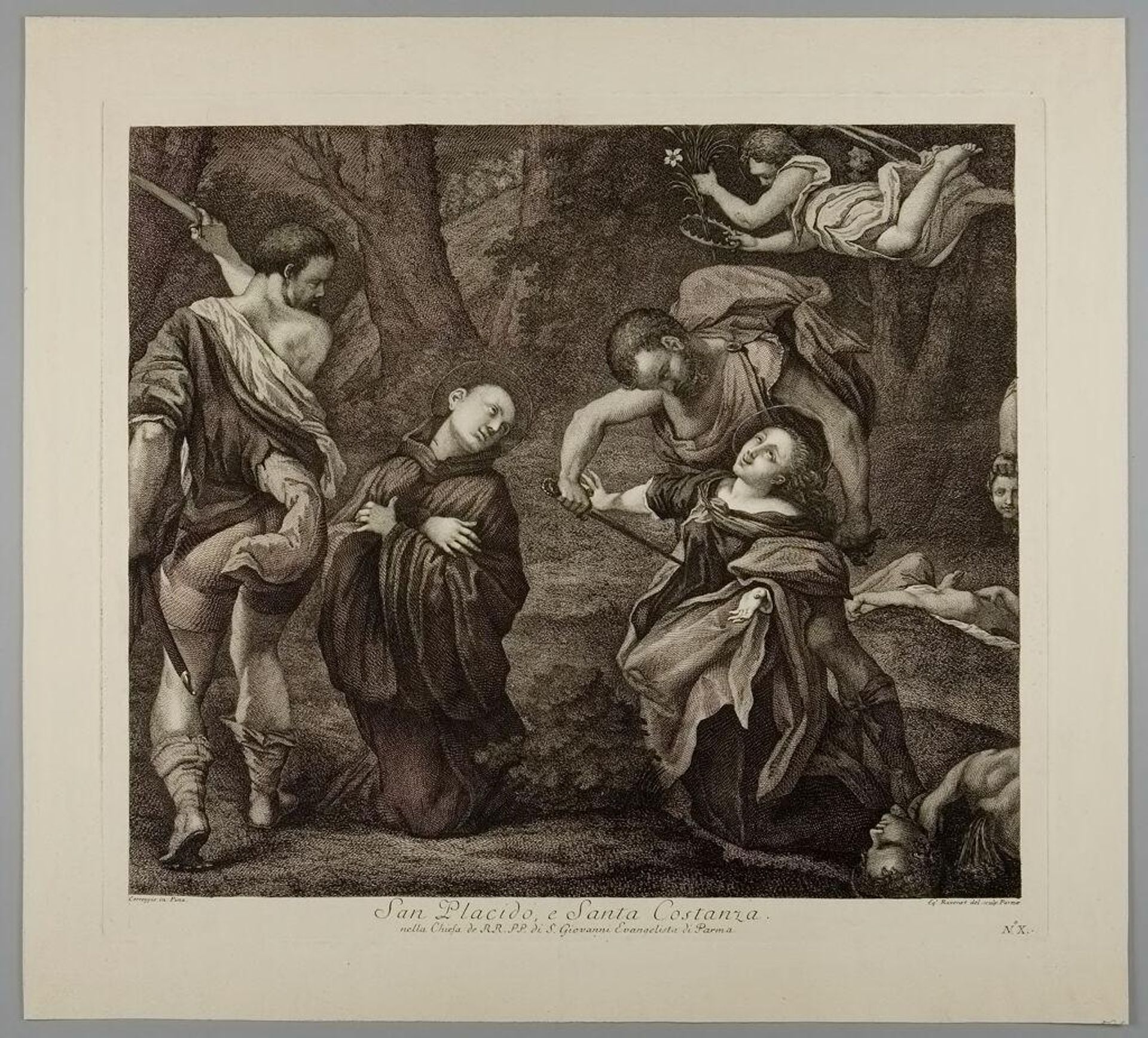 Saint Placido and Saint Costanza by Simon FranÃ§ois Ravenet, the Younger