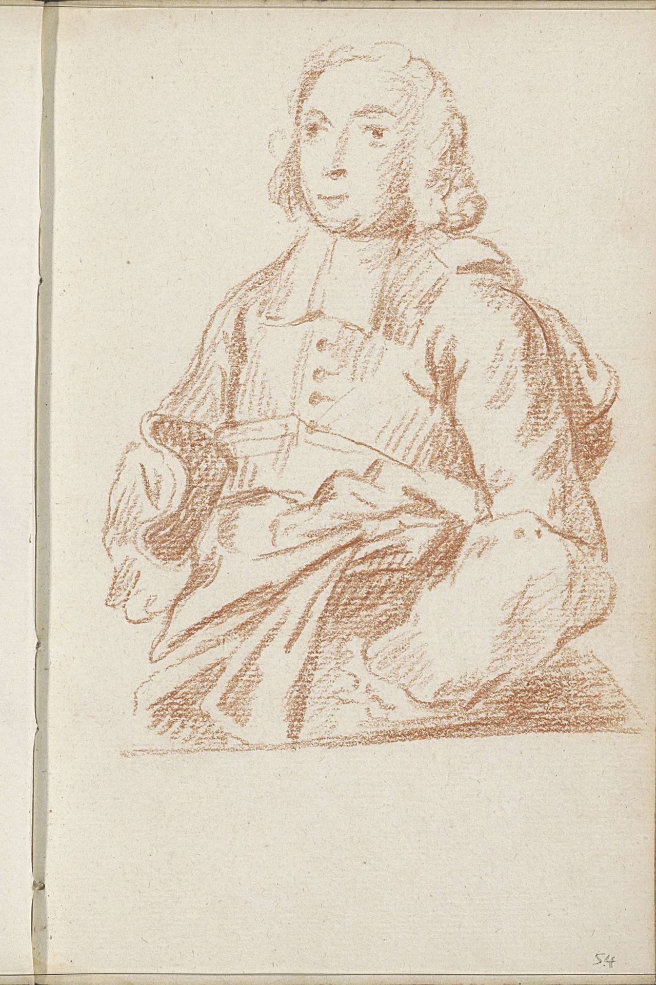 Portret van een man by Petrus Johannes van Reysschoot