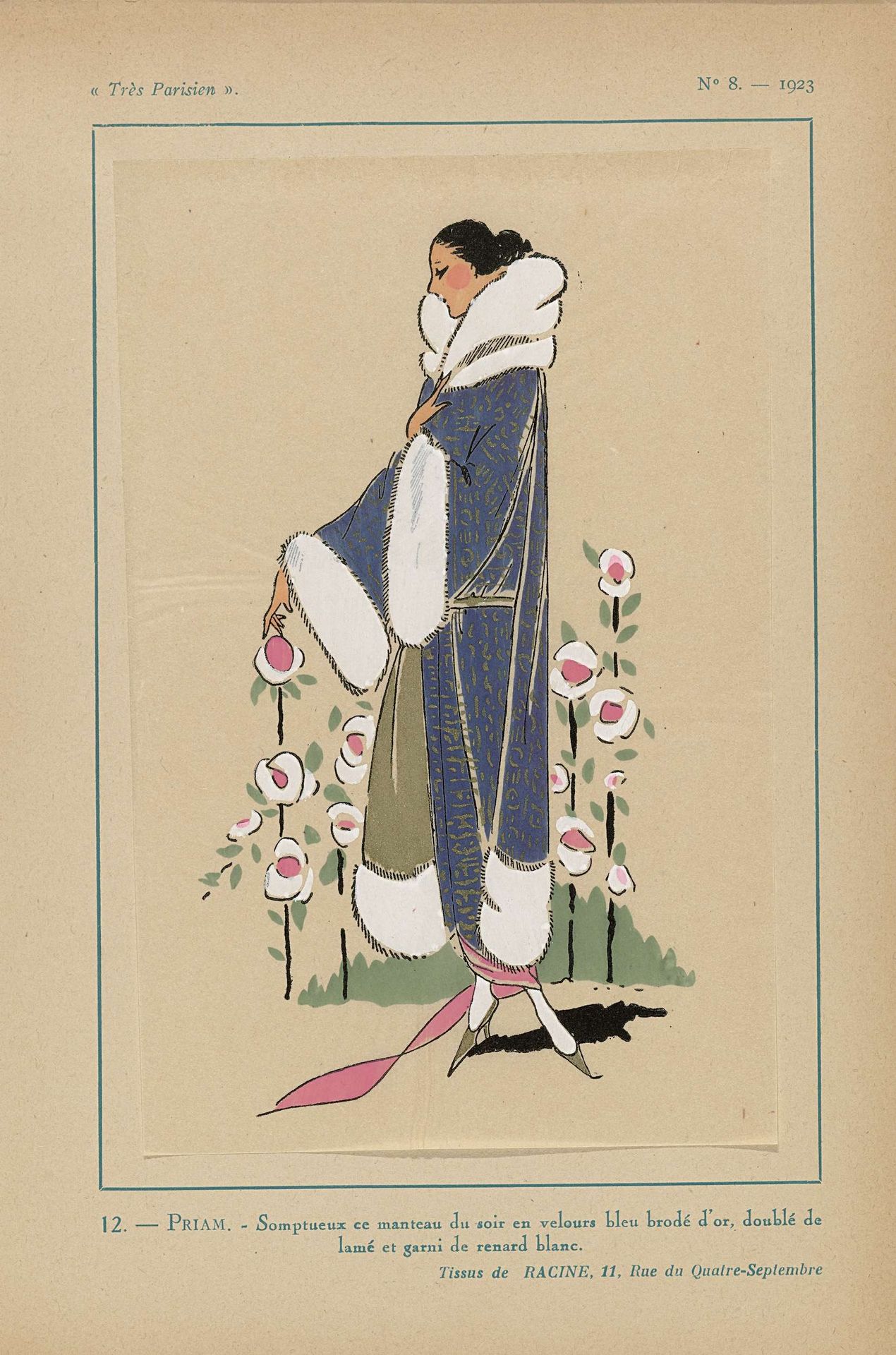 Très Parisien 1923 No 8: 12.-PRIAM by Anonymous