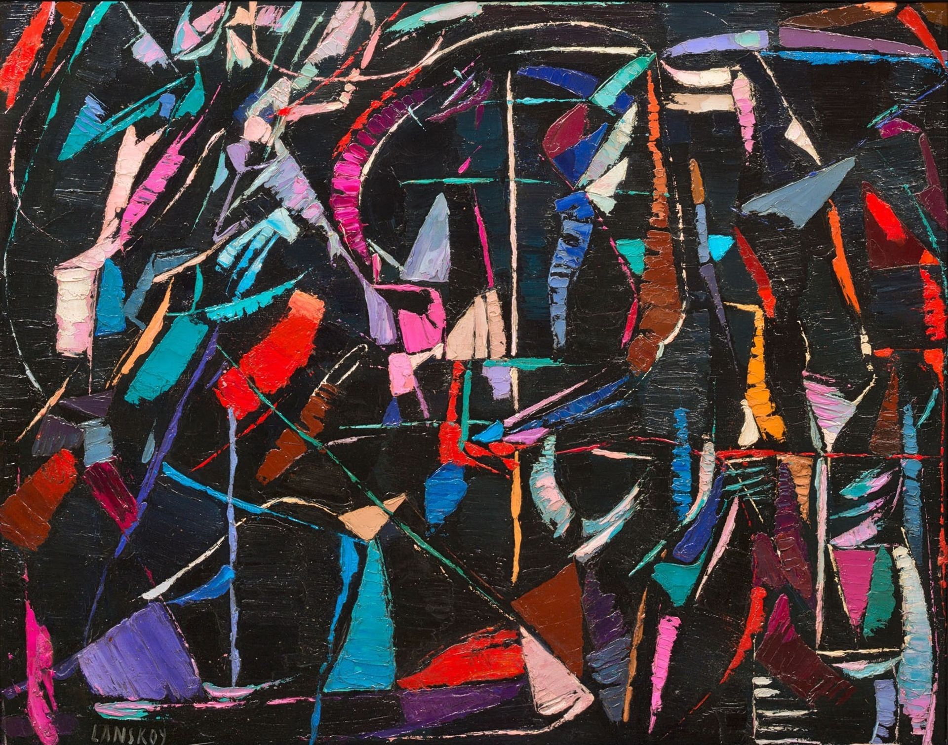 Composition Spatiale by Andre Lanskoy
