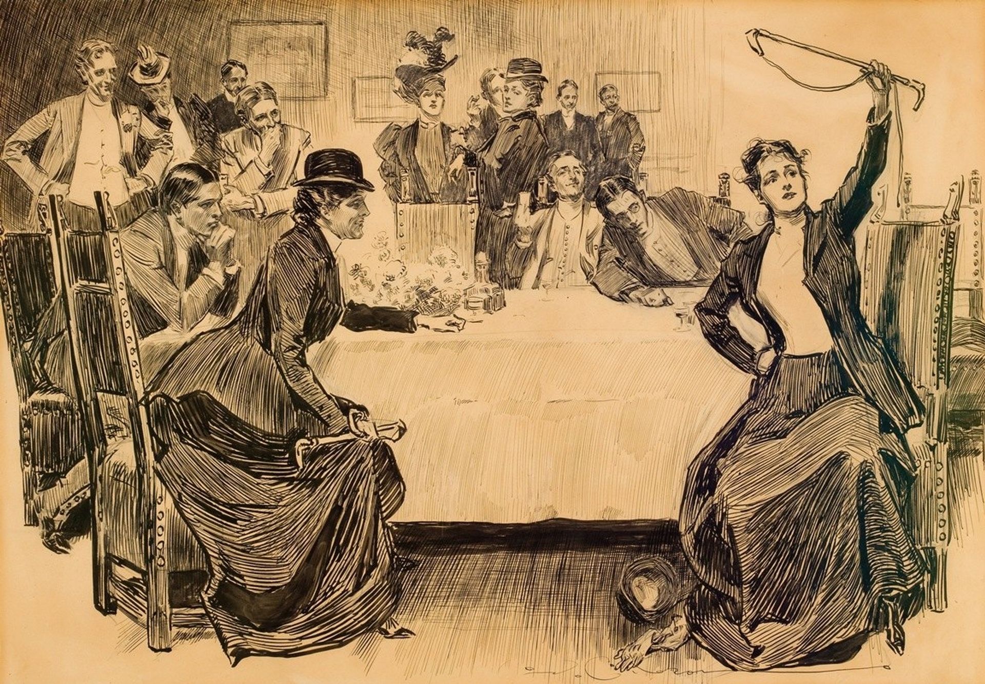 The Story of the Hunt by Charles Dana Gibson